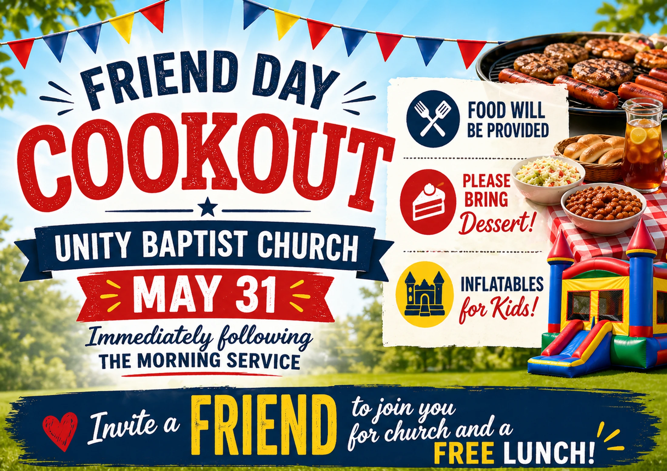 Friend Day Cookout