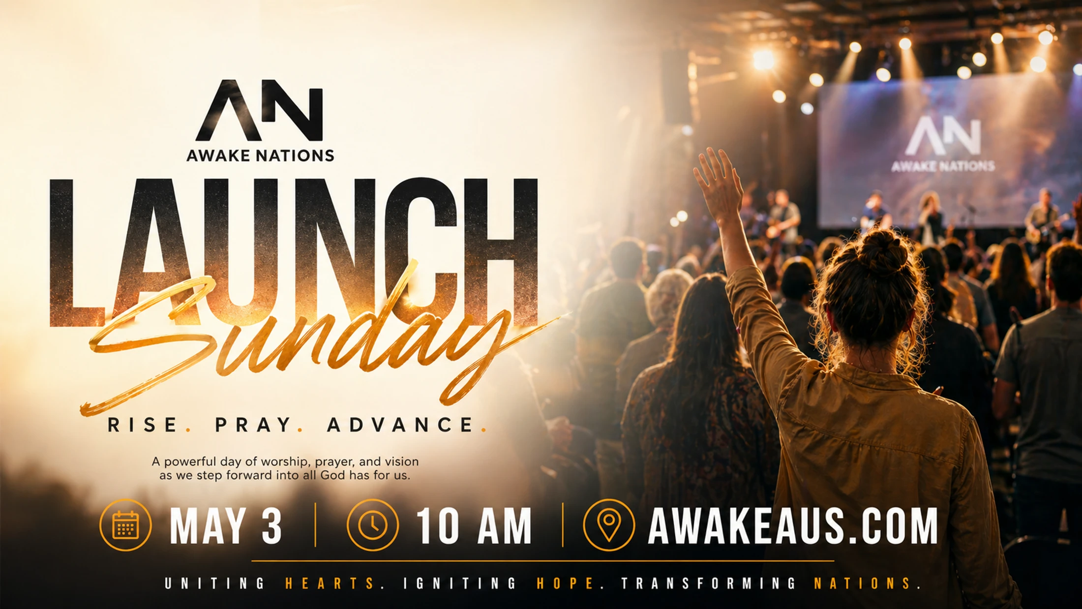 Awake Nations Launch Sunday