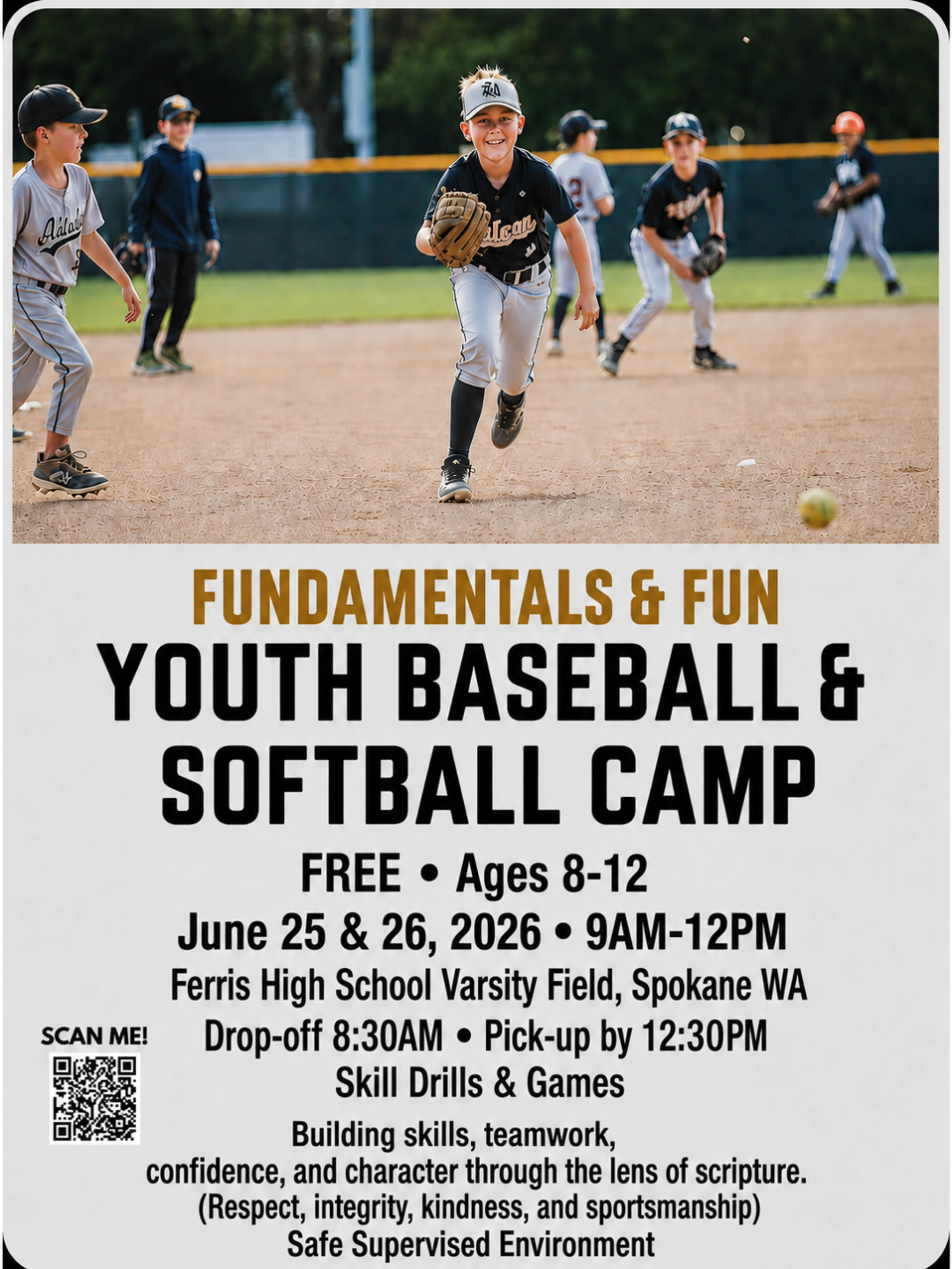 FREE Baseball/Softball Skills Camp