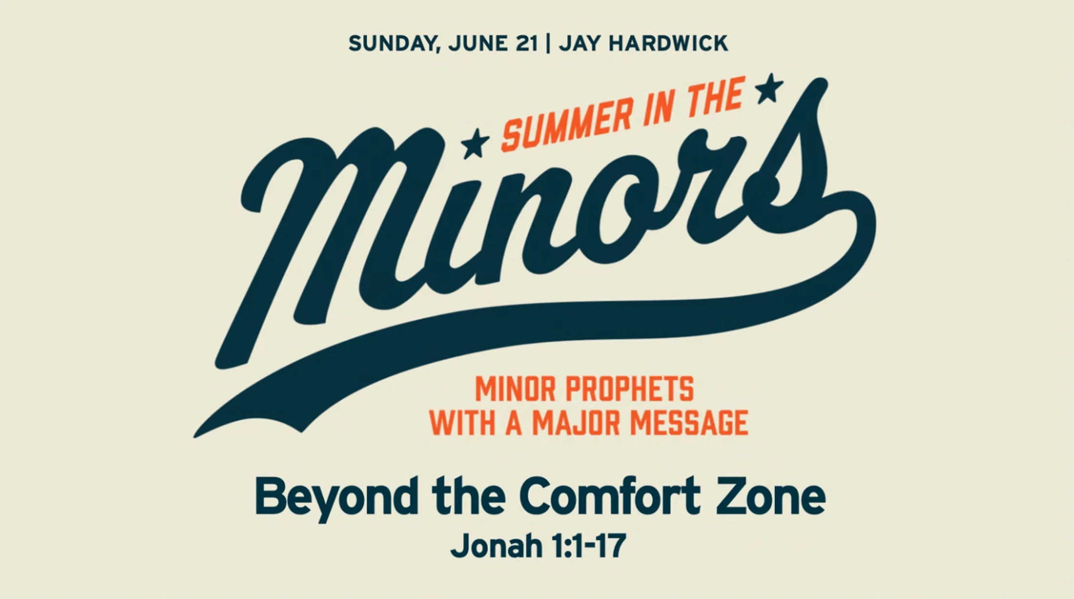 June 21, 2026 - Beyond the Comfort Zone