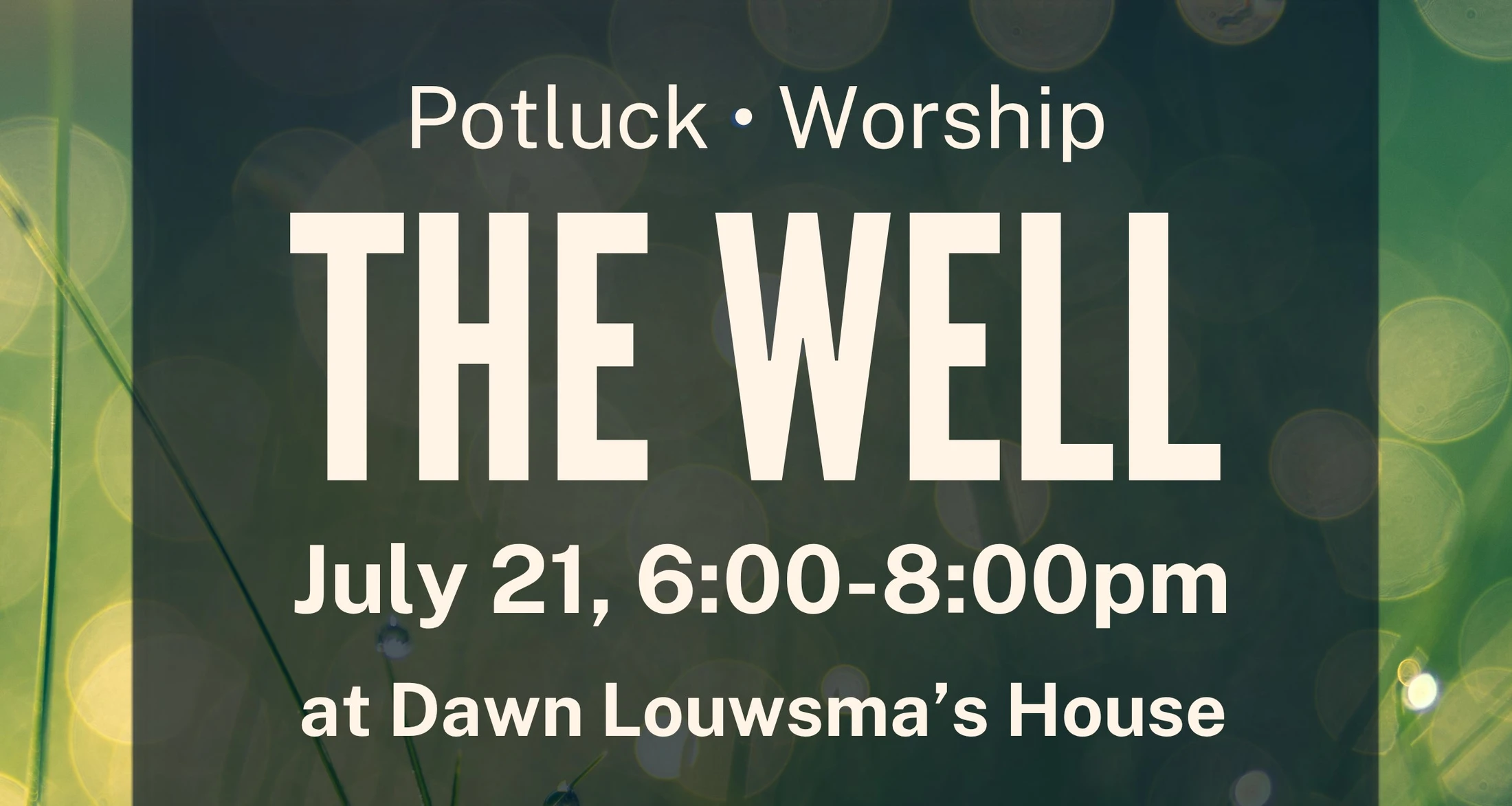 The Well: Summer Edition