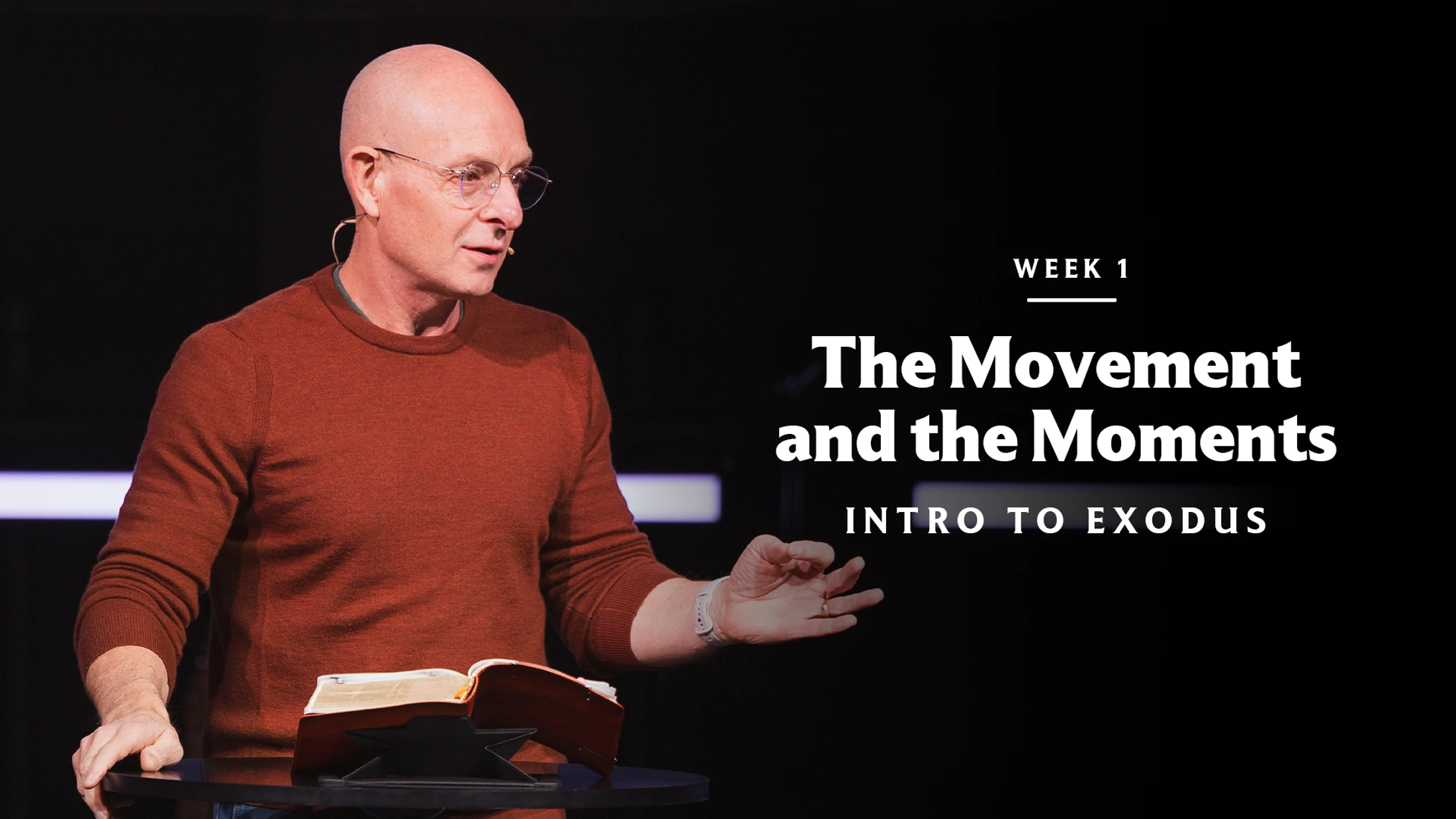 The Movement and the Moments | Intro to Exodus
