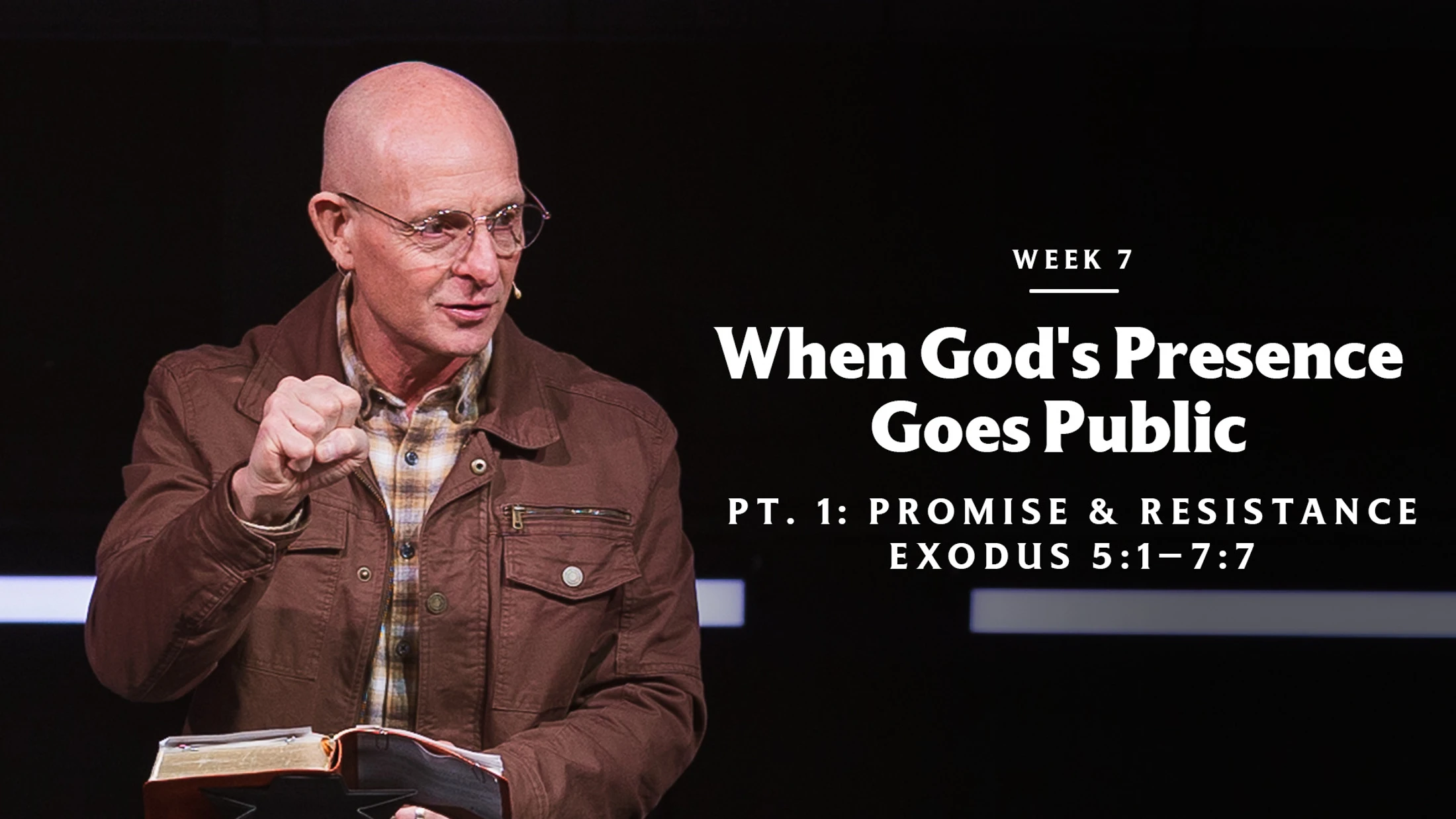 When God's Presence Goes Public (Pt. 1: Promise and Resistance) | Exodus 5:1–7:7