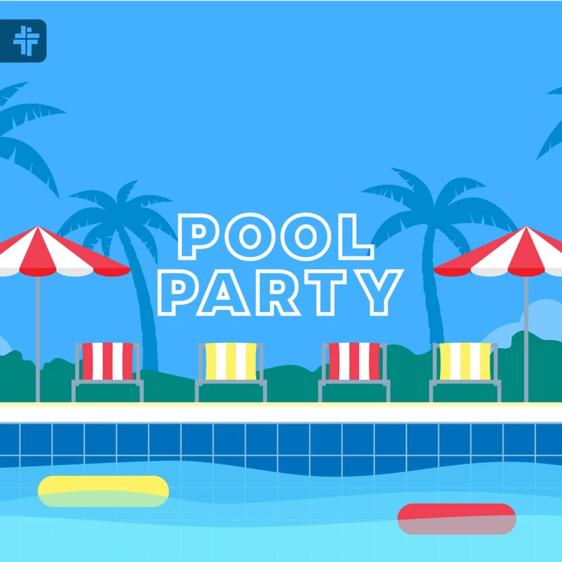 <h3 style="color:#42b0ff;">Pool Party</h3>