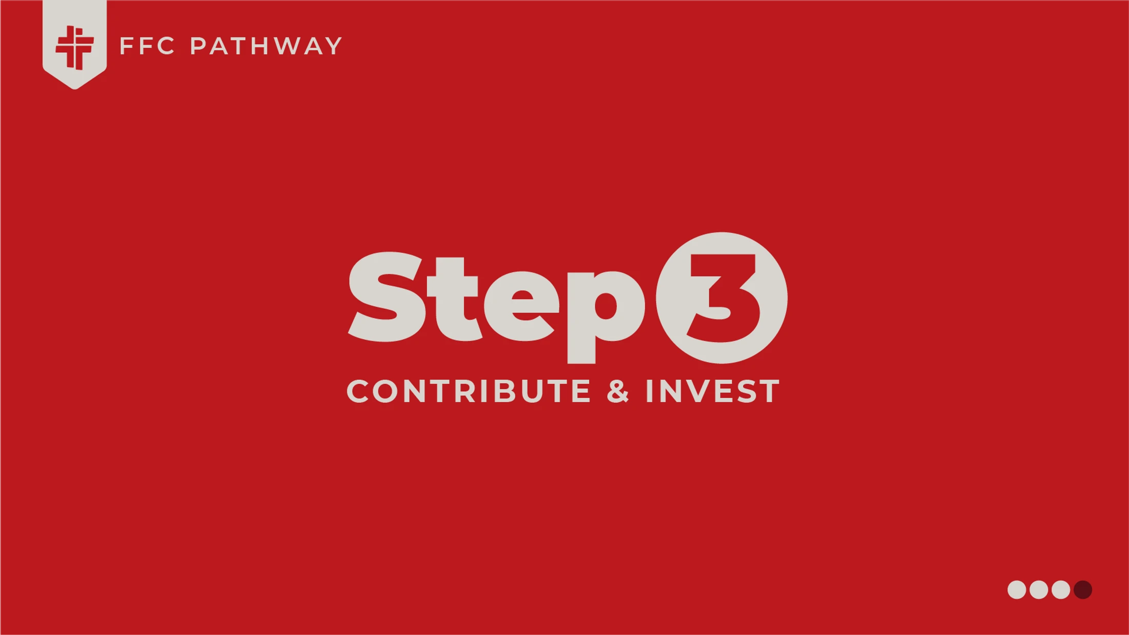 FFC Pathway Step 3: Contribute & Invest