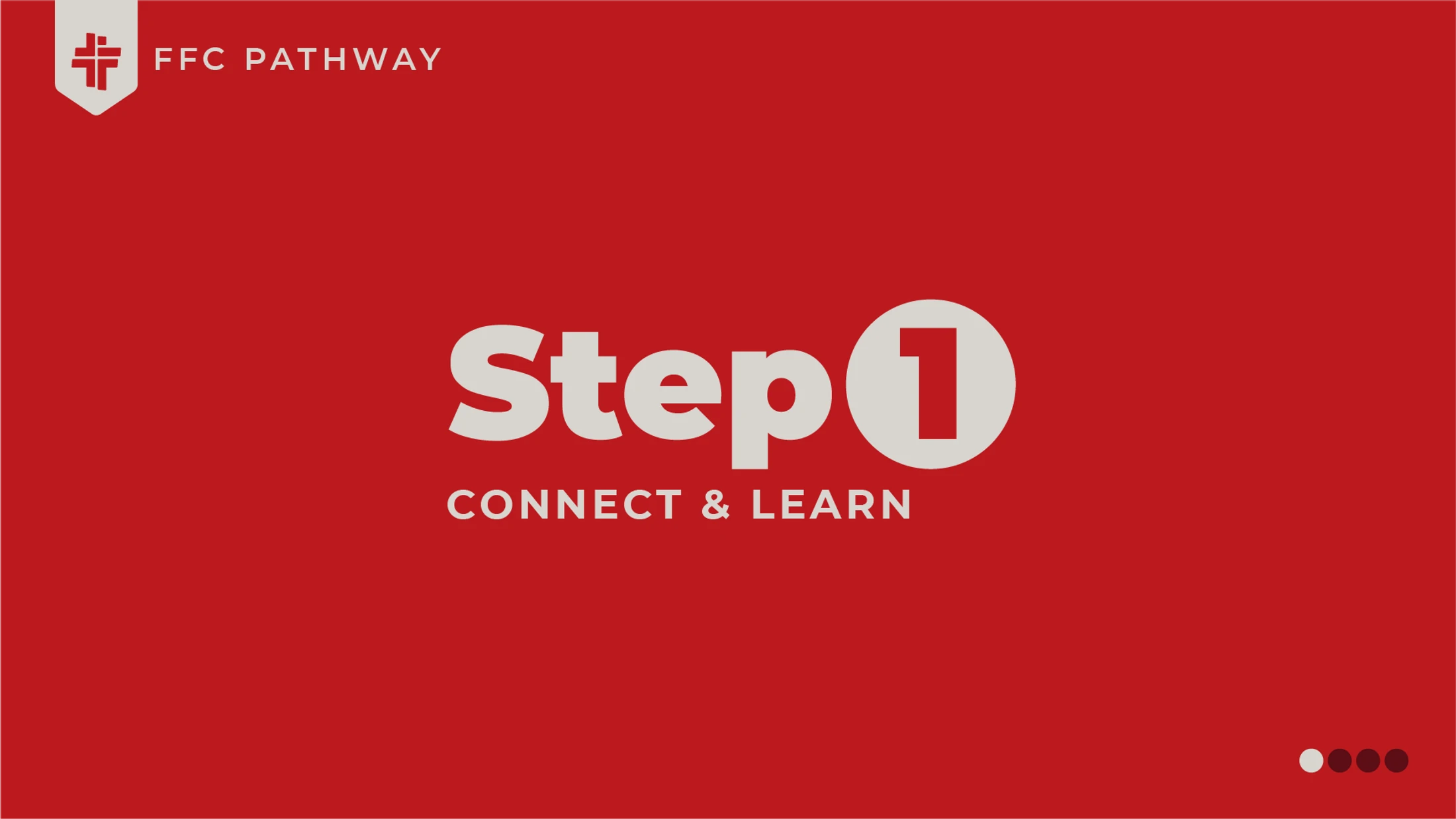 FFC Pathway Step 1: Connect and Learn