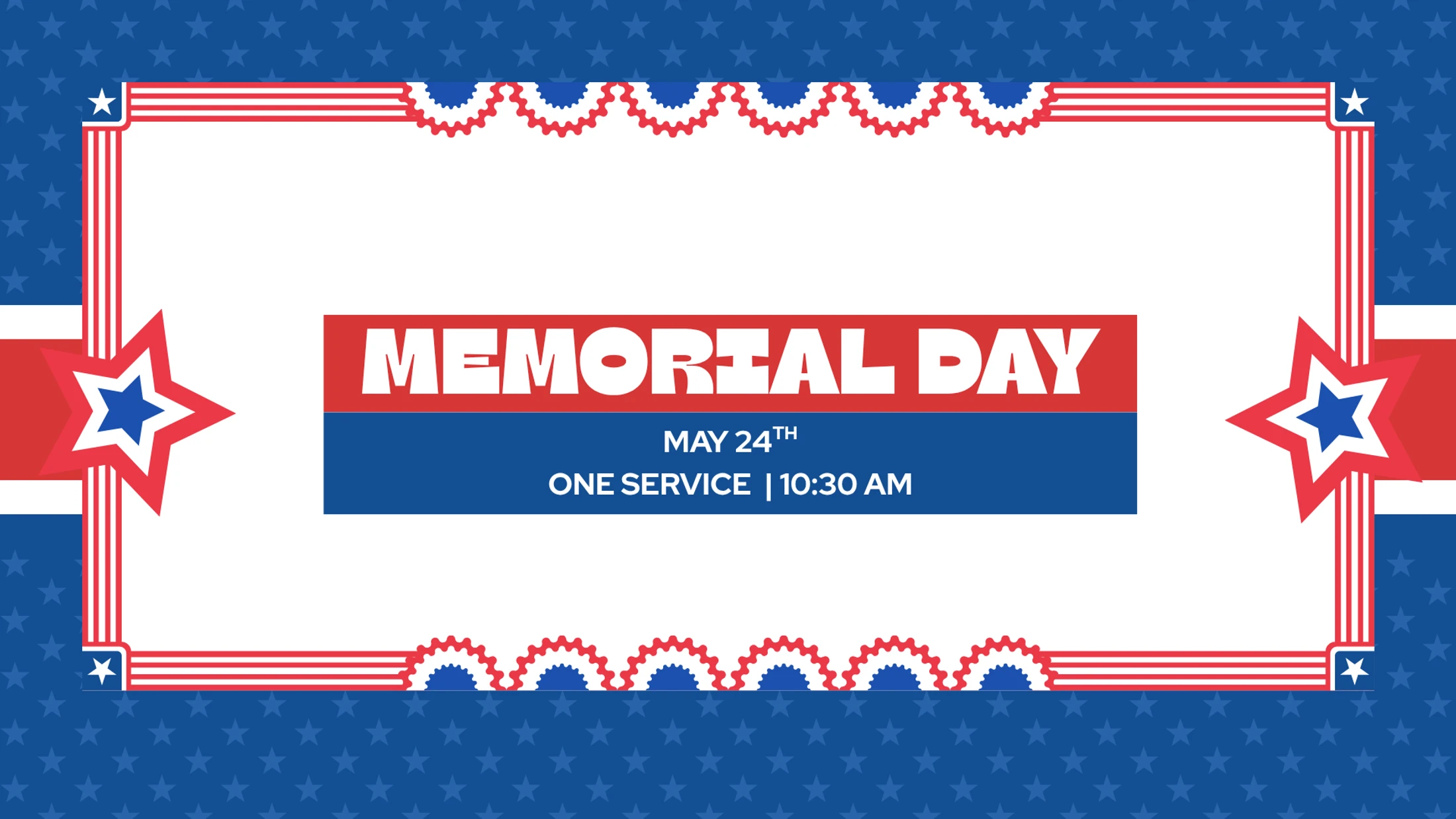 Memorial Day Service