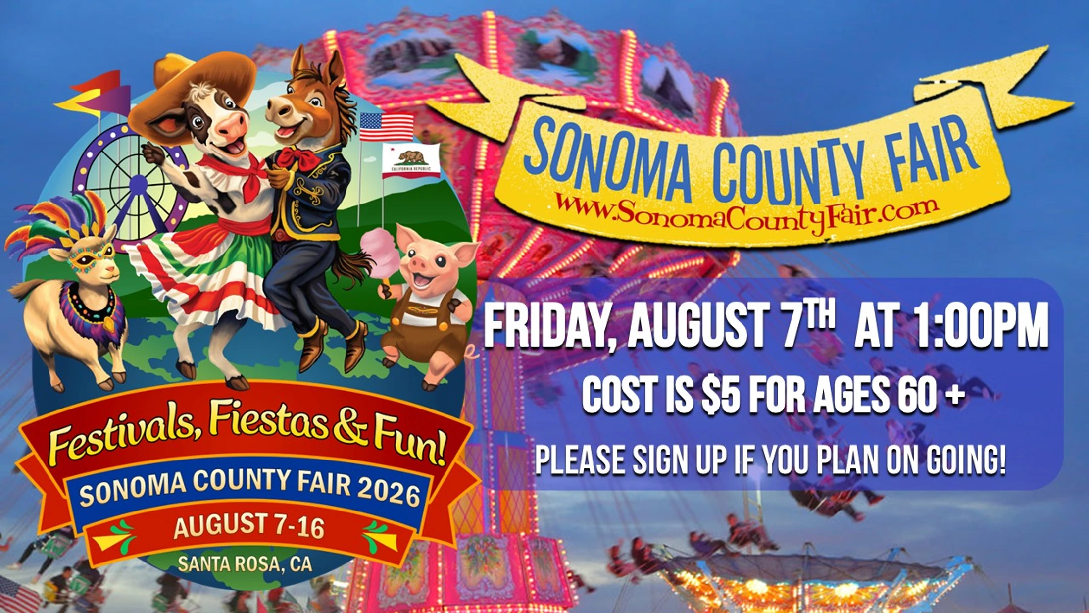 Sonoma County Fair Trip