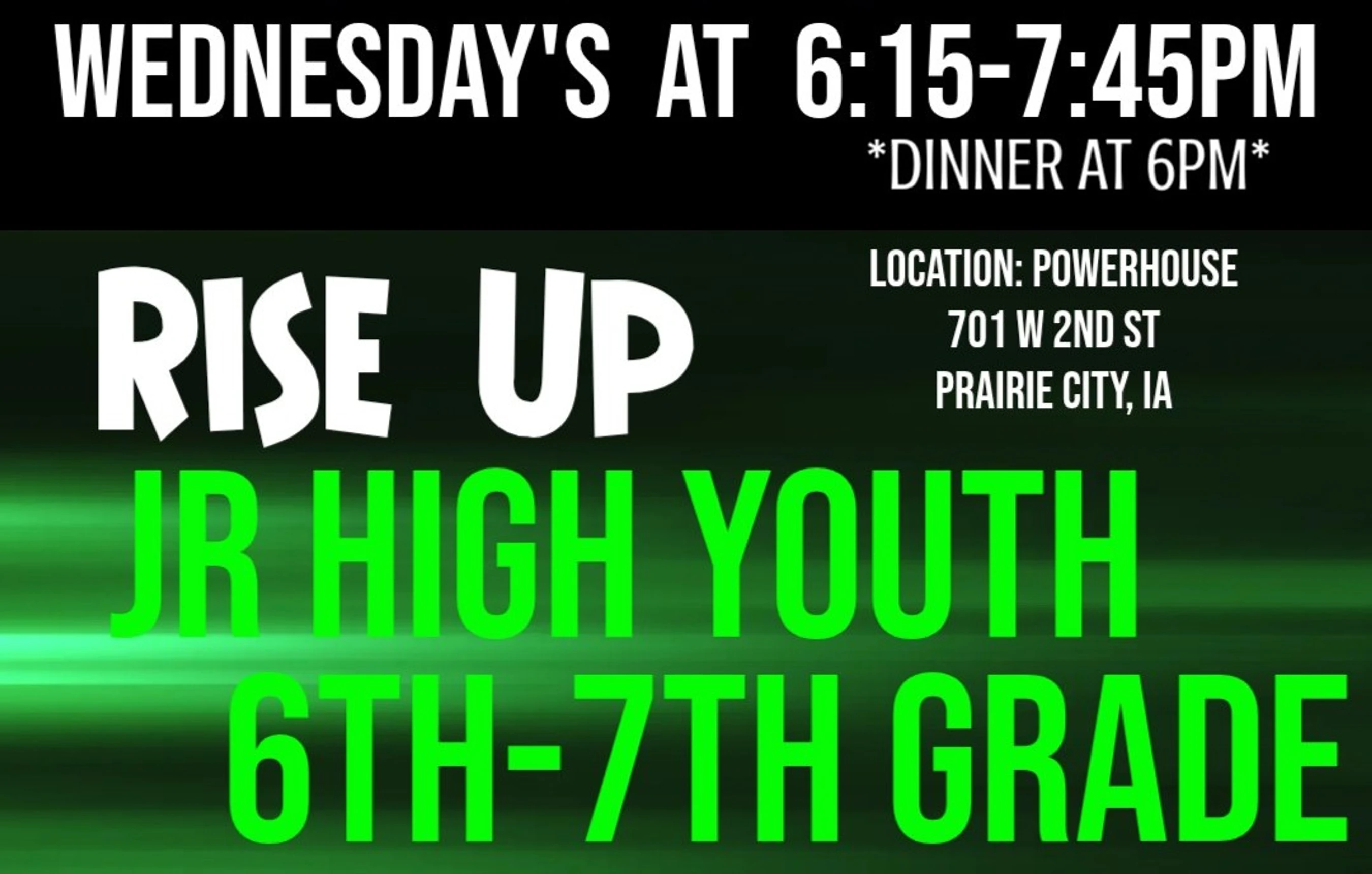 Rise Up Jr. High (6th -7th)