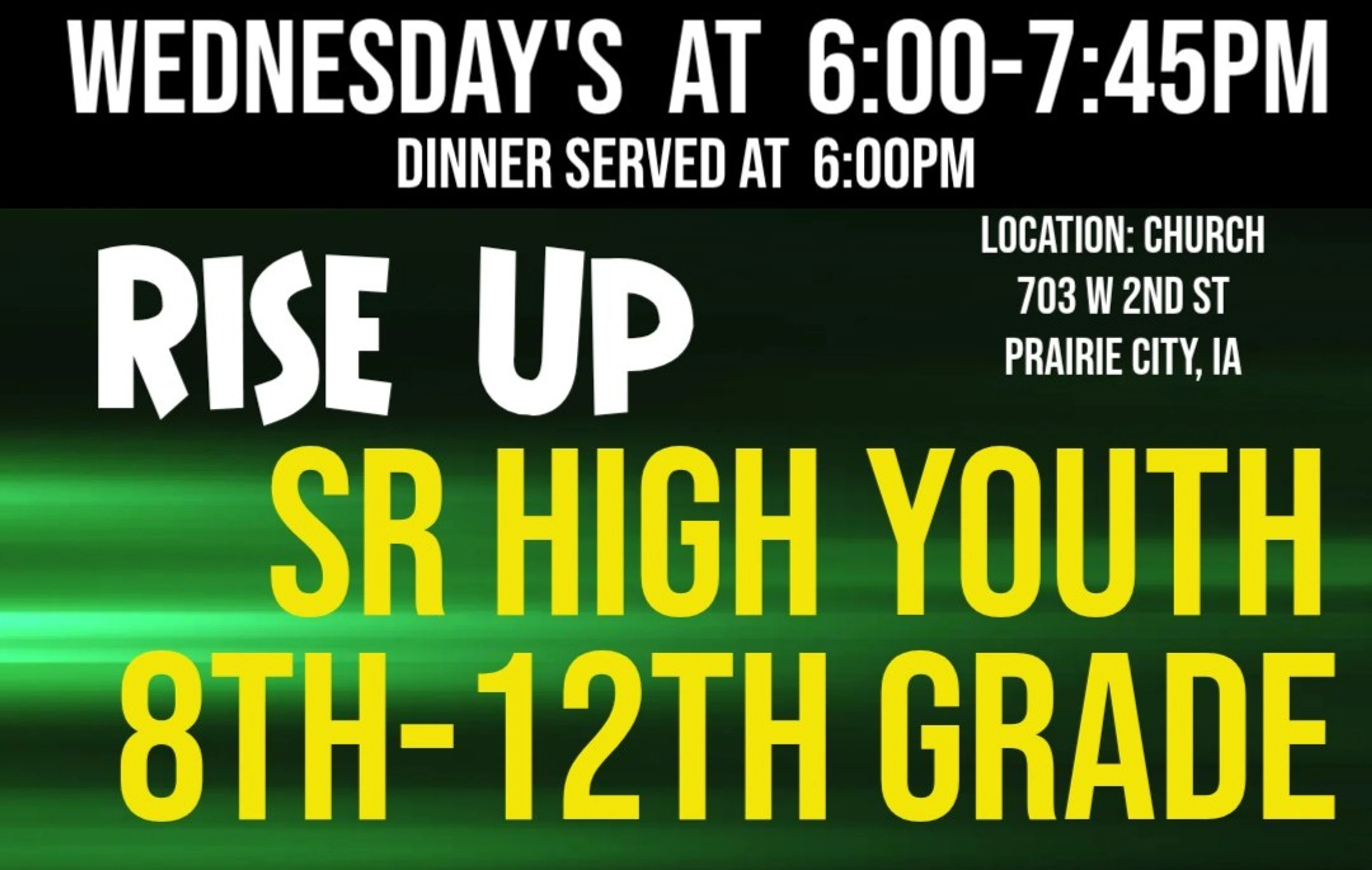 Rise Up Sr. High (8th-12th)