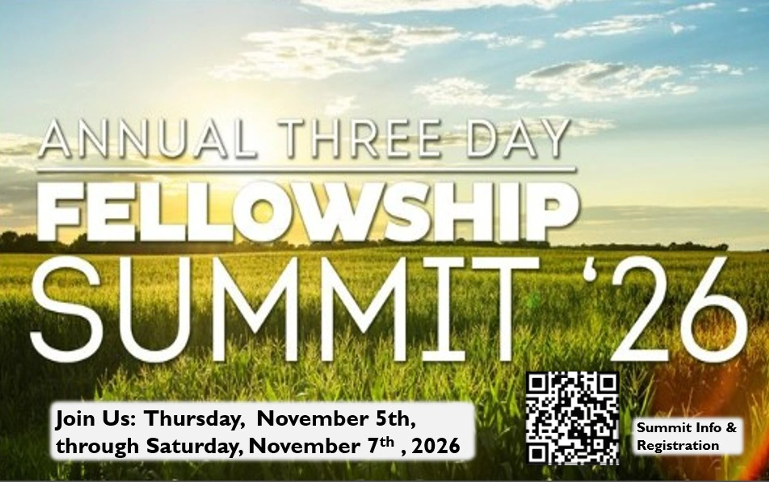 Fellowsip Prayer Summit