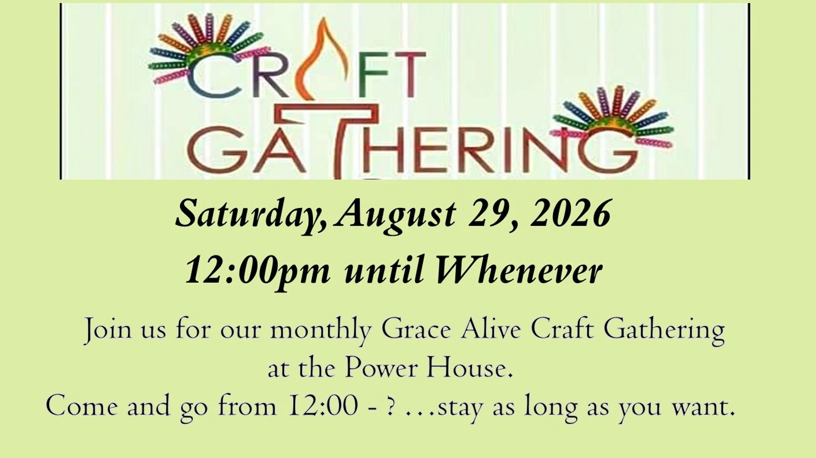 Craft Gathering