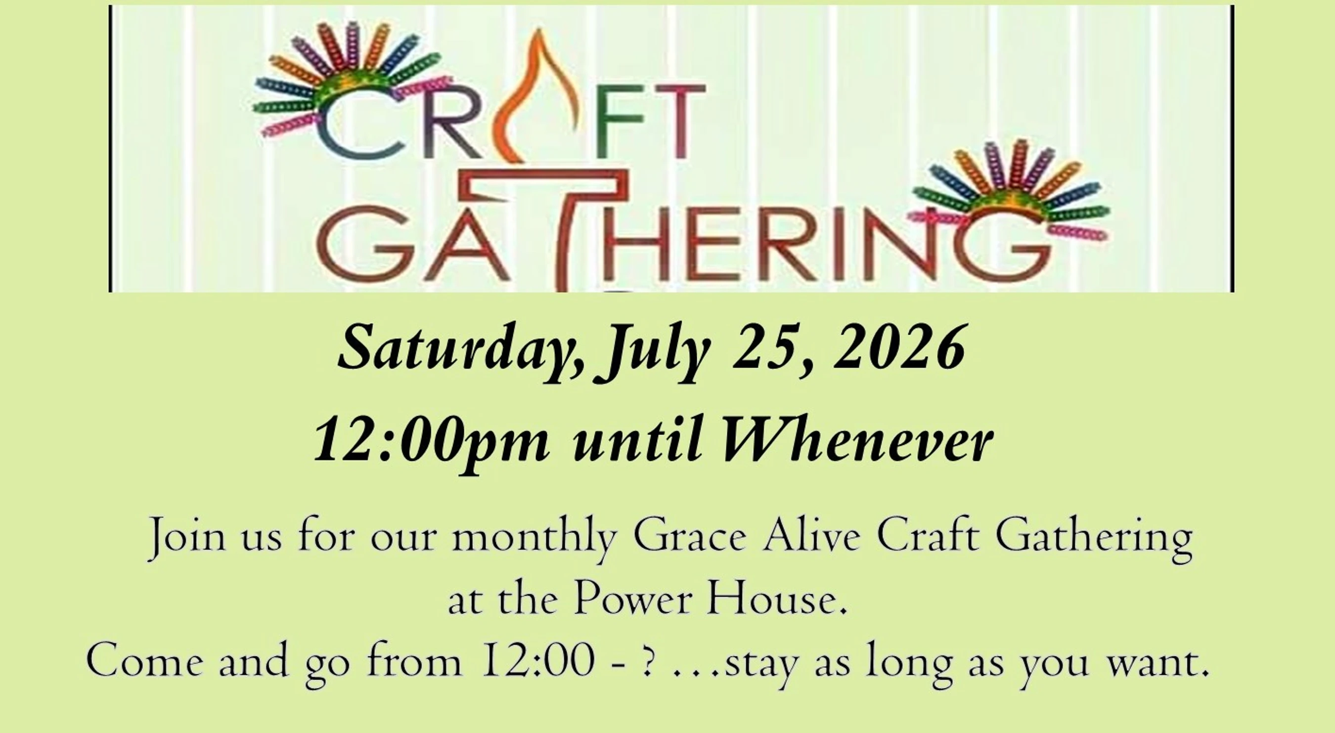 Craft Gathering