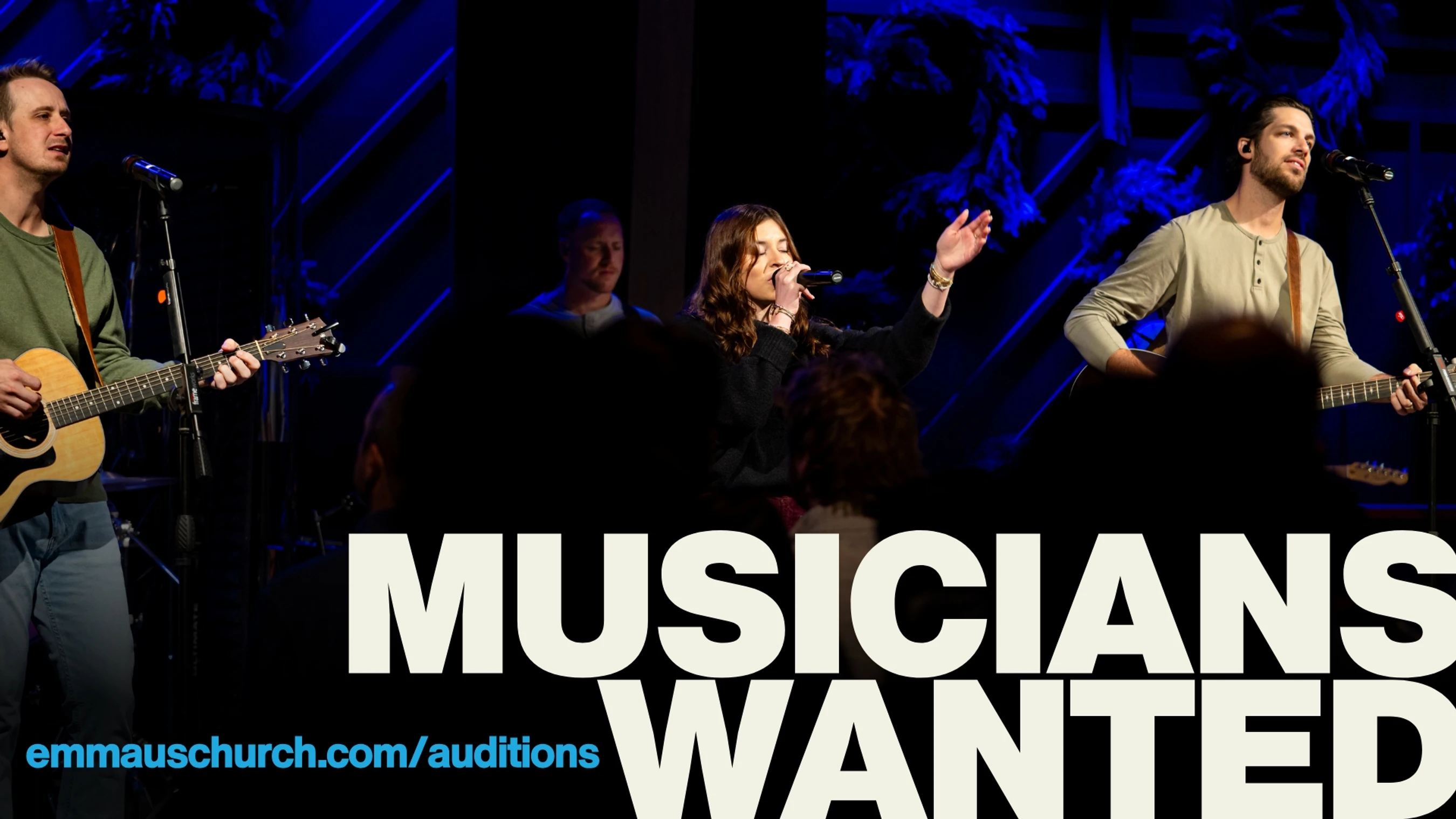 Emmaus Worship: Musicians Wanted