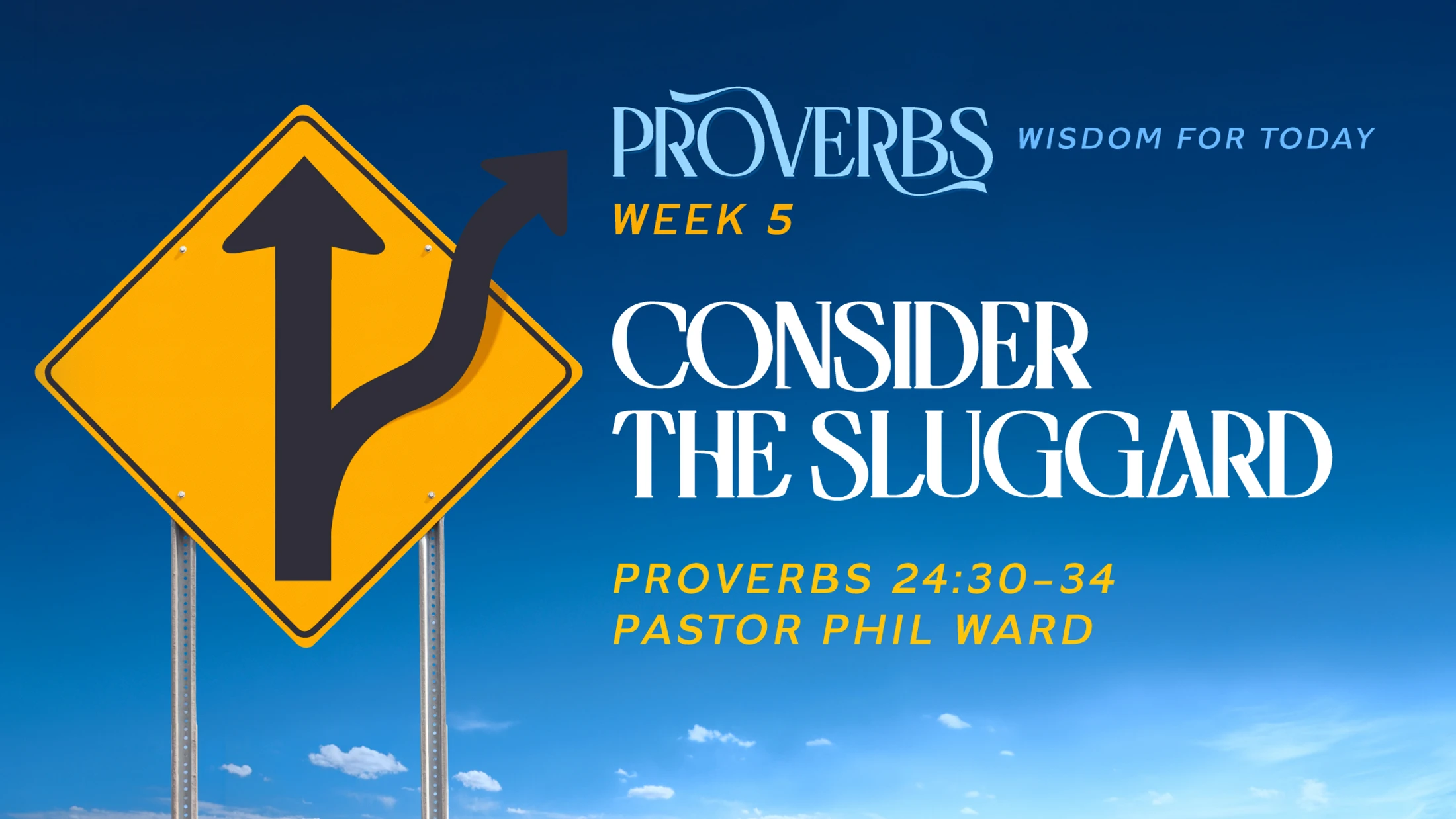 Consider the Sluggard