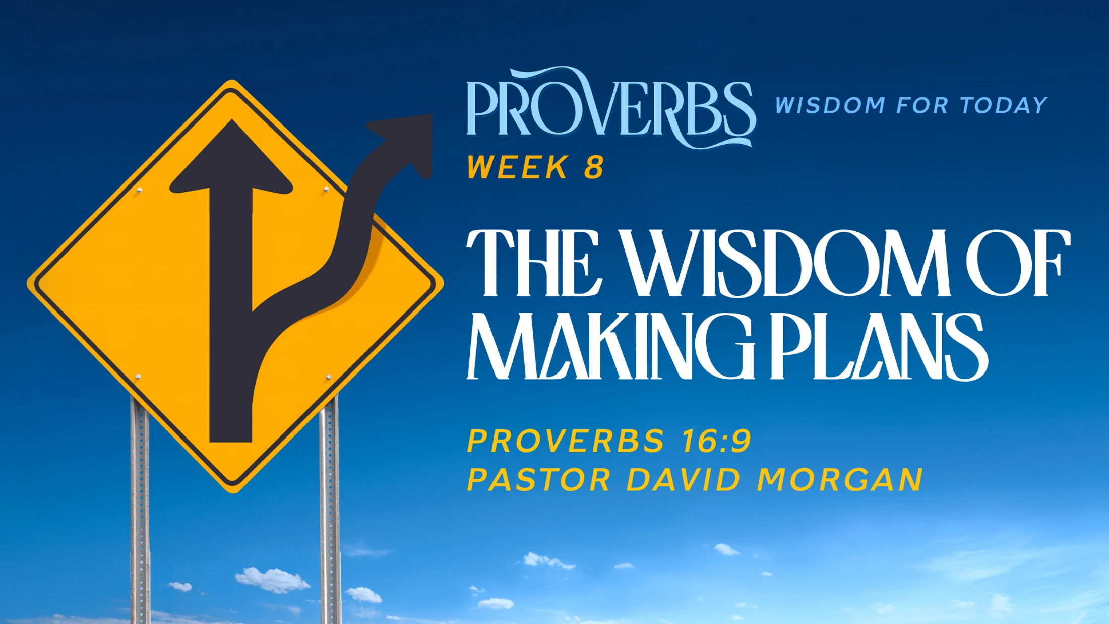 The Wisdom of Making Plans