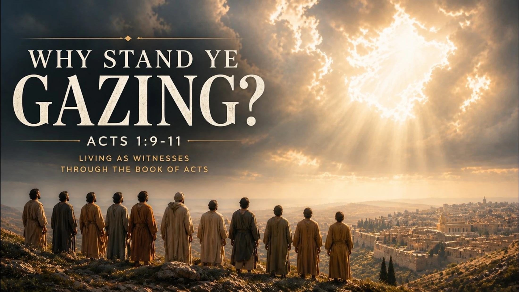 Why Stand Ye Gazing?