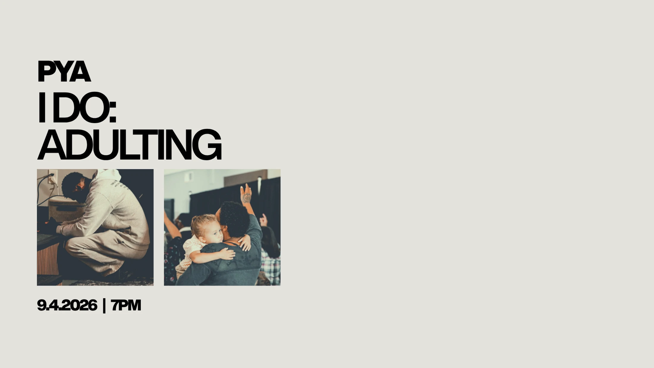 PYA I do: Adulting