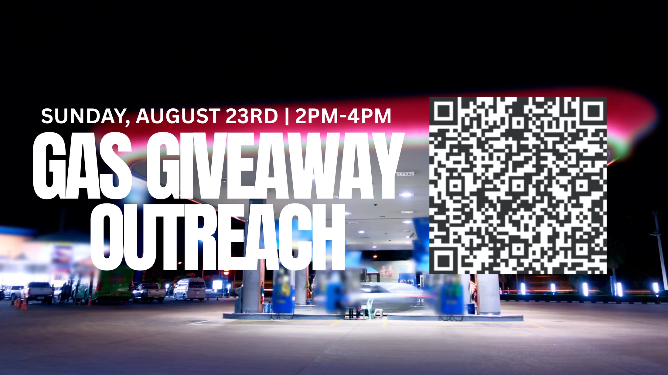 Gas Giveaway Outreach