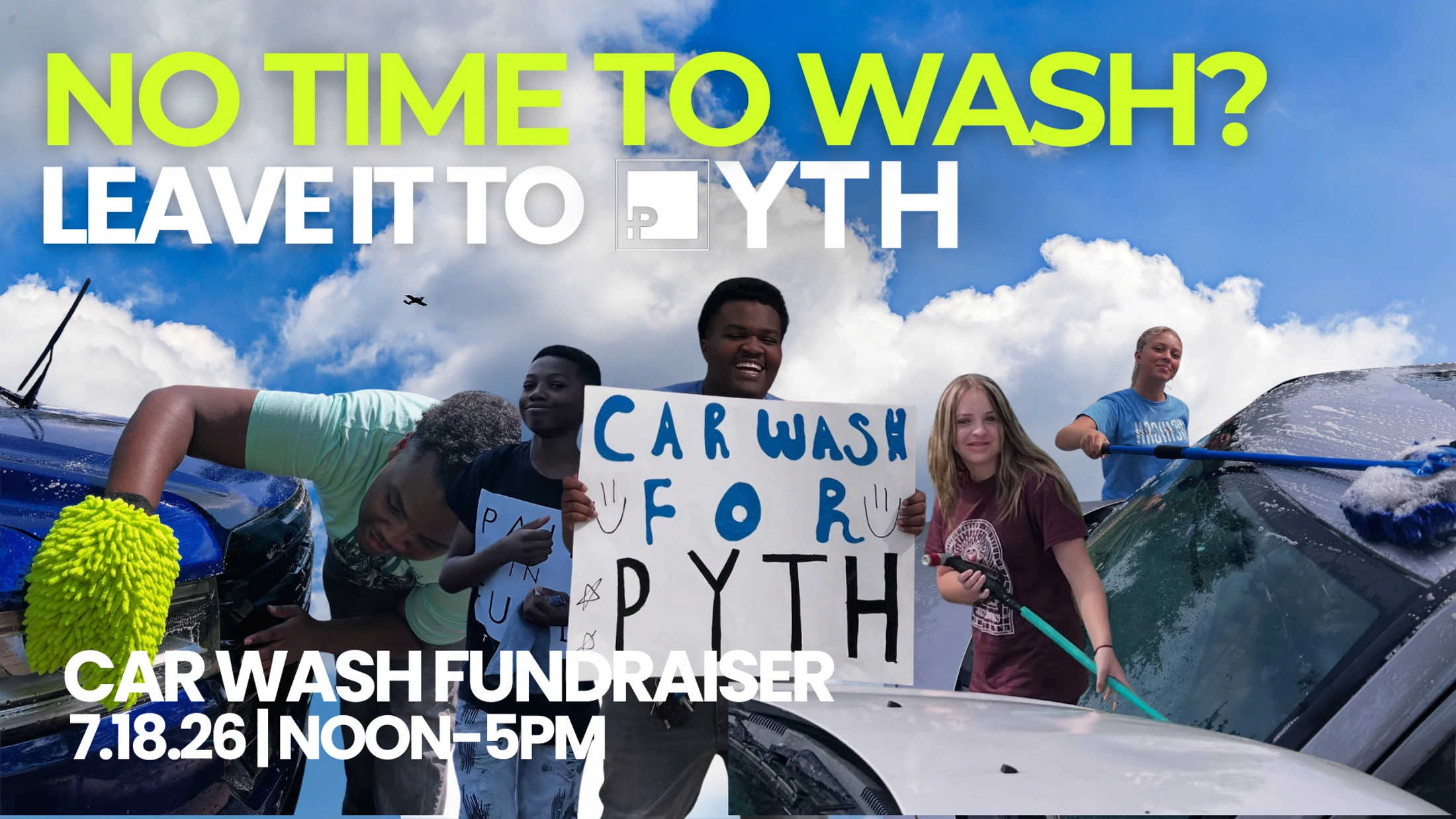 PYTH Car Wash Fundraiser