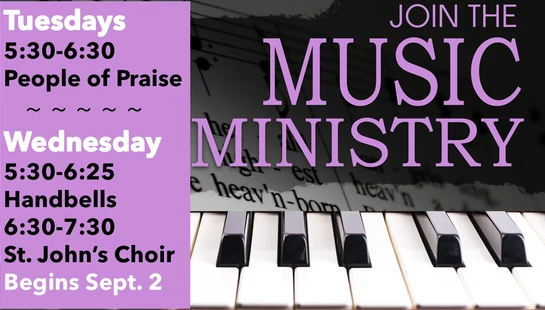 Music Rehearsals Begin Sept. 2nd