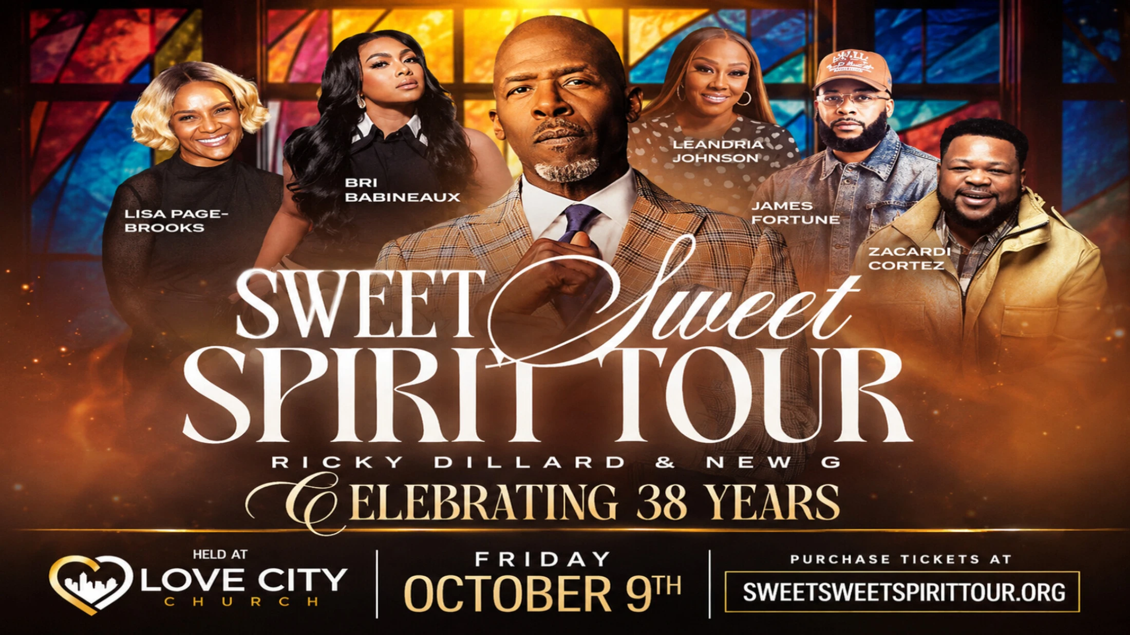 Sweet Sweet Spirit Tour – Ricky Dillard & New G