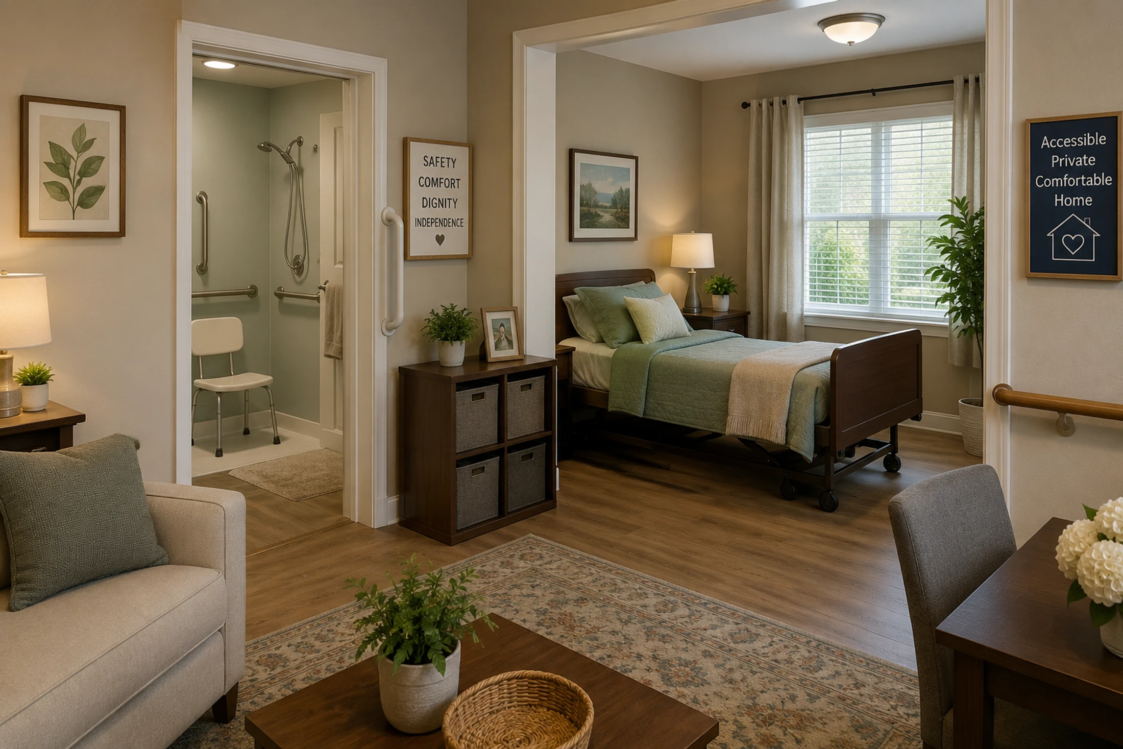 How To Turn Part of Your Home Into An Assisted Living Facility