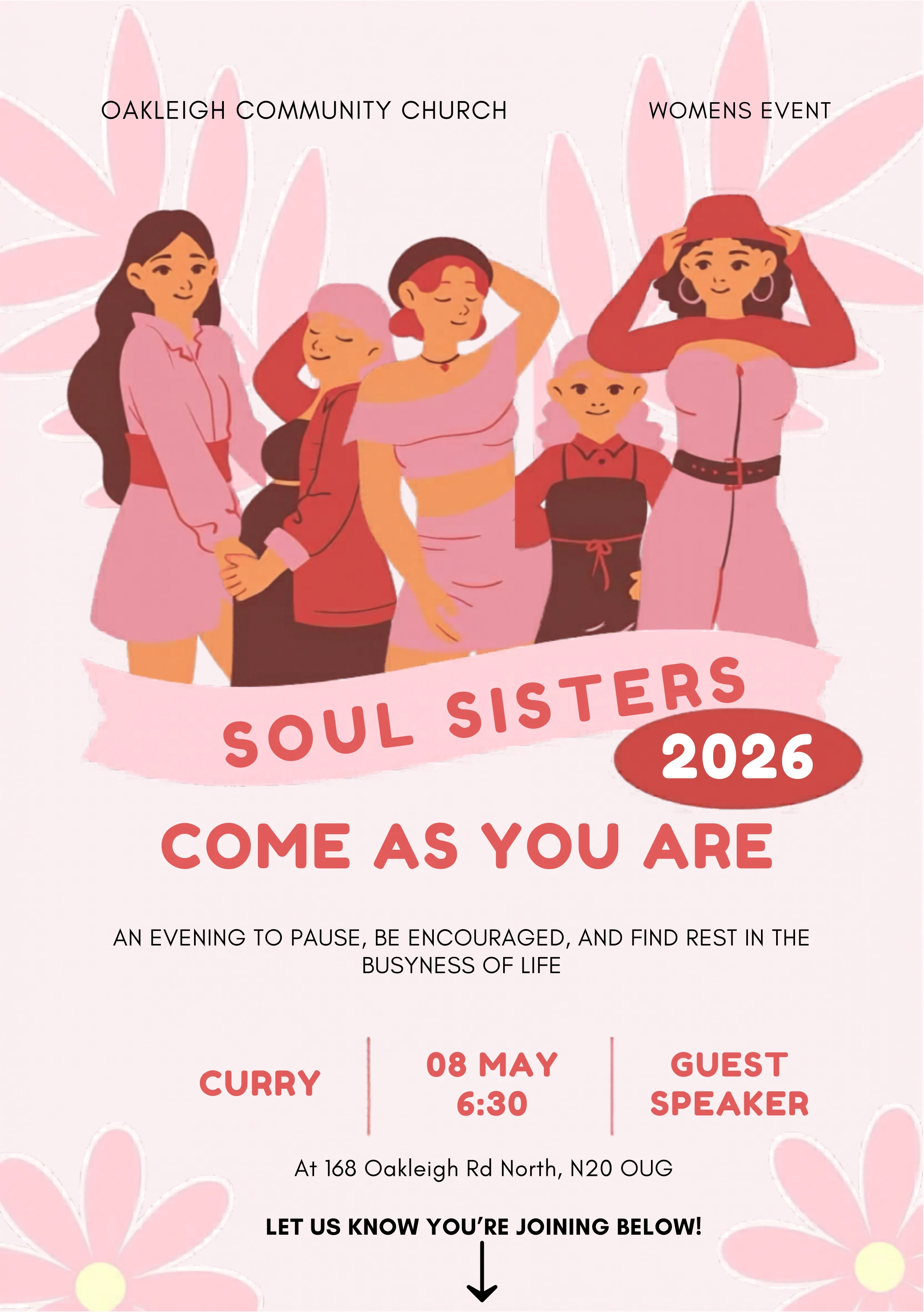 Soul Sisters Come As You Are