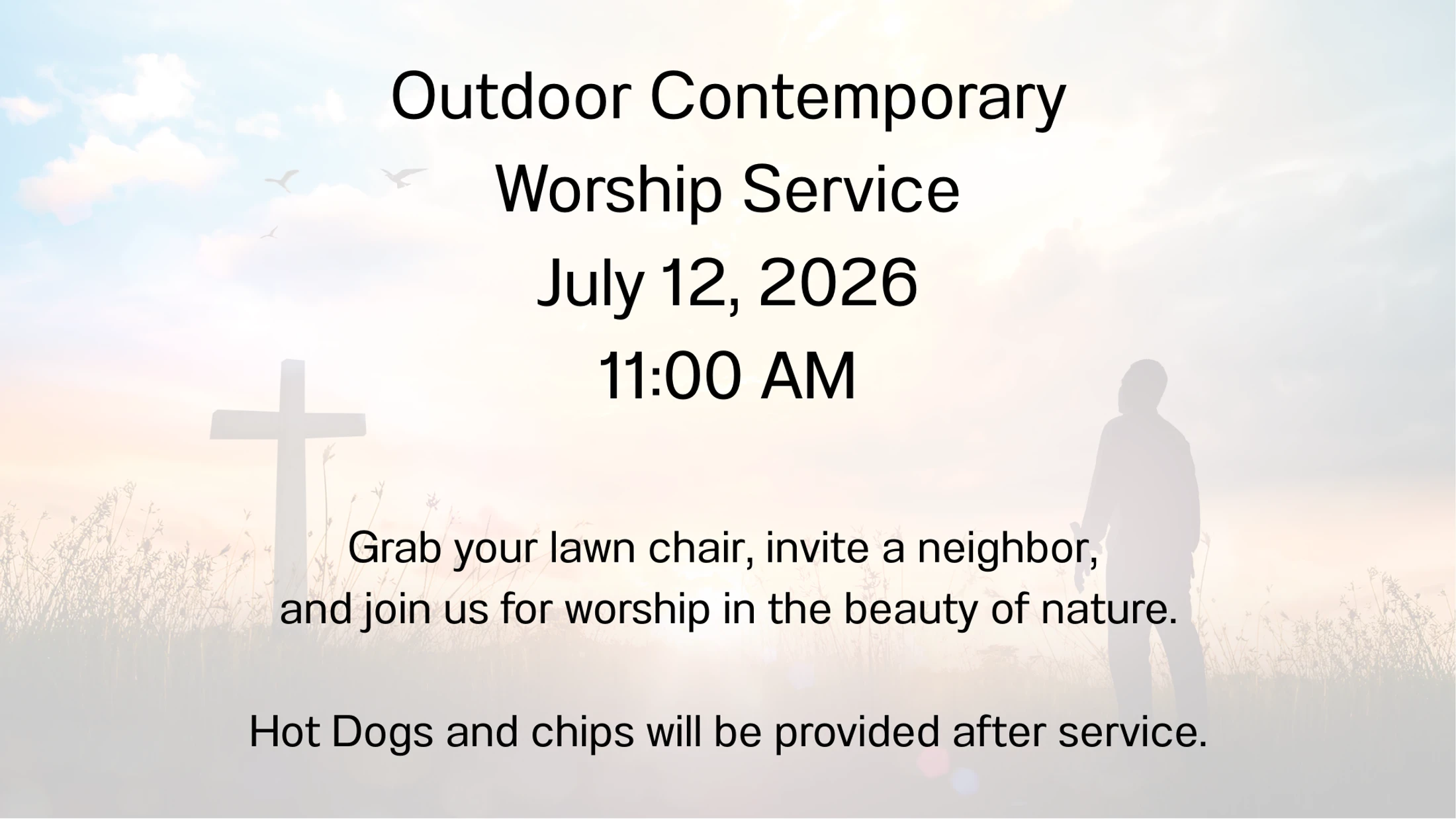 Contemporary Worship Service