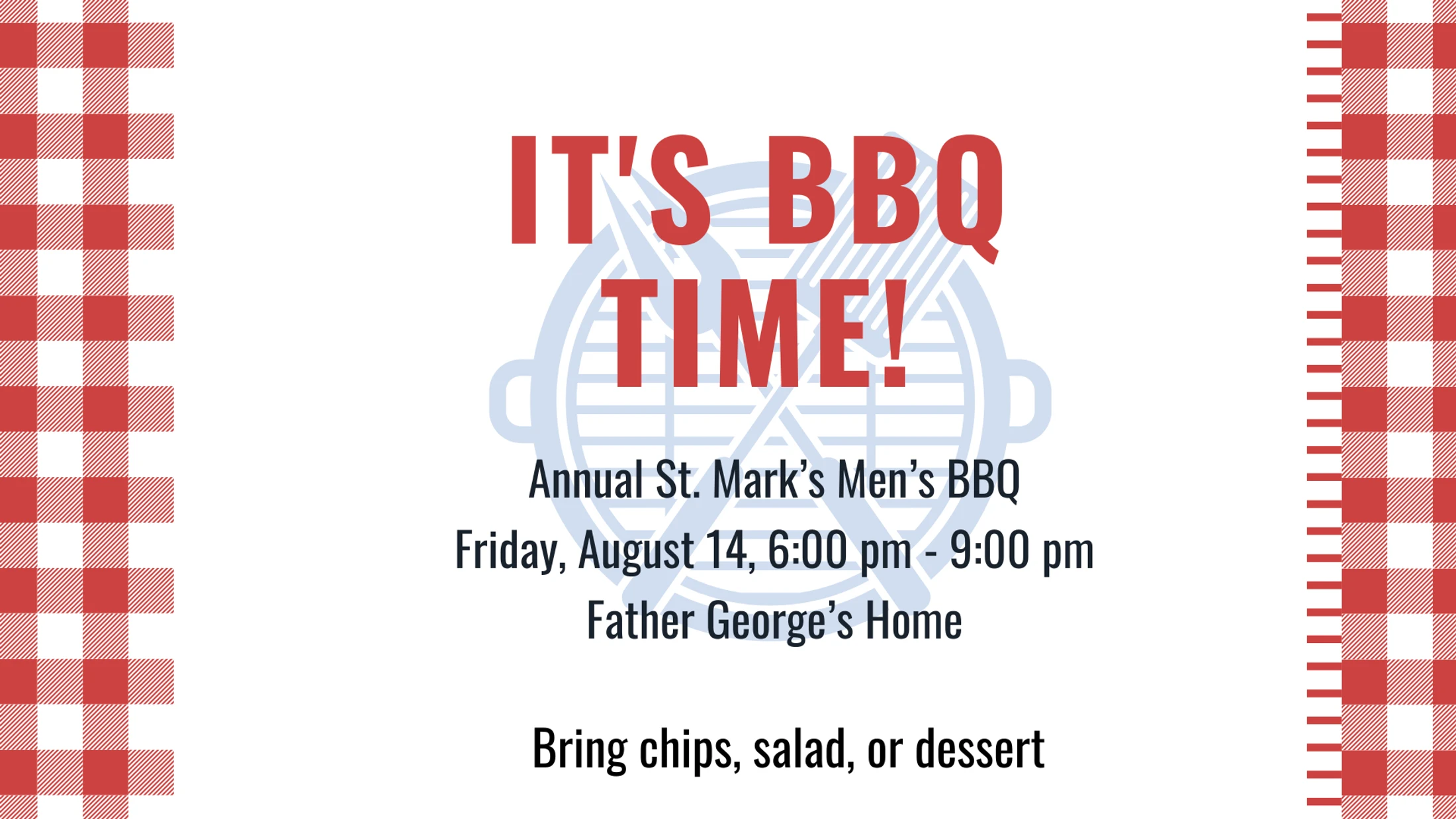 Men's BBQ