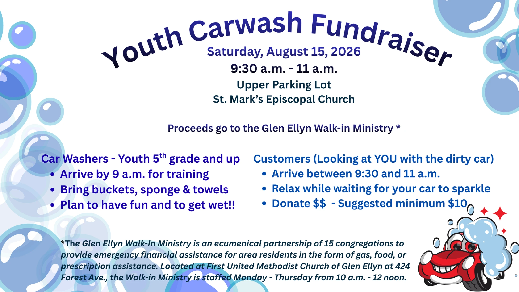 Car Wash Fundraiser