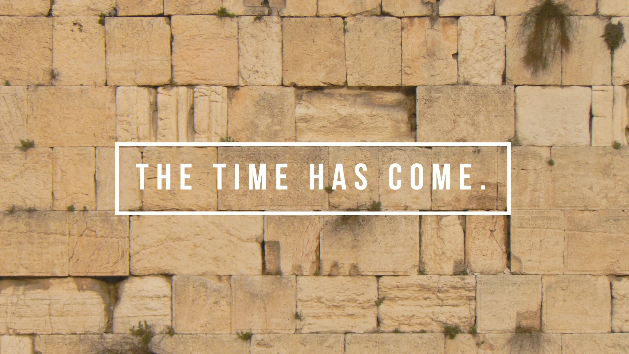 The Time Has Come | Week 4 | Haggai 2:1-9