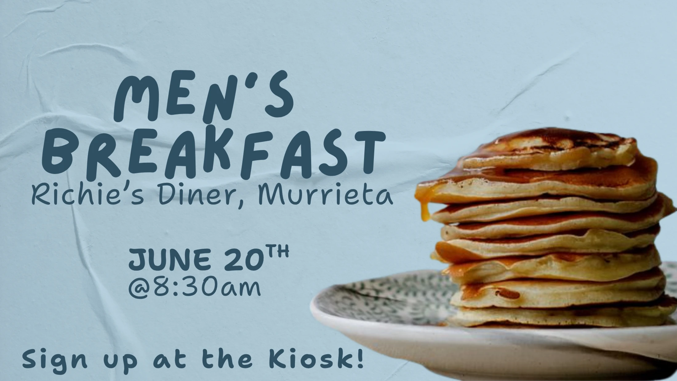 Men's Breakfast