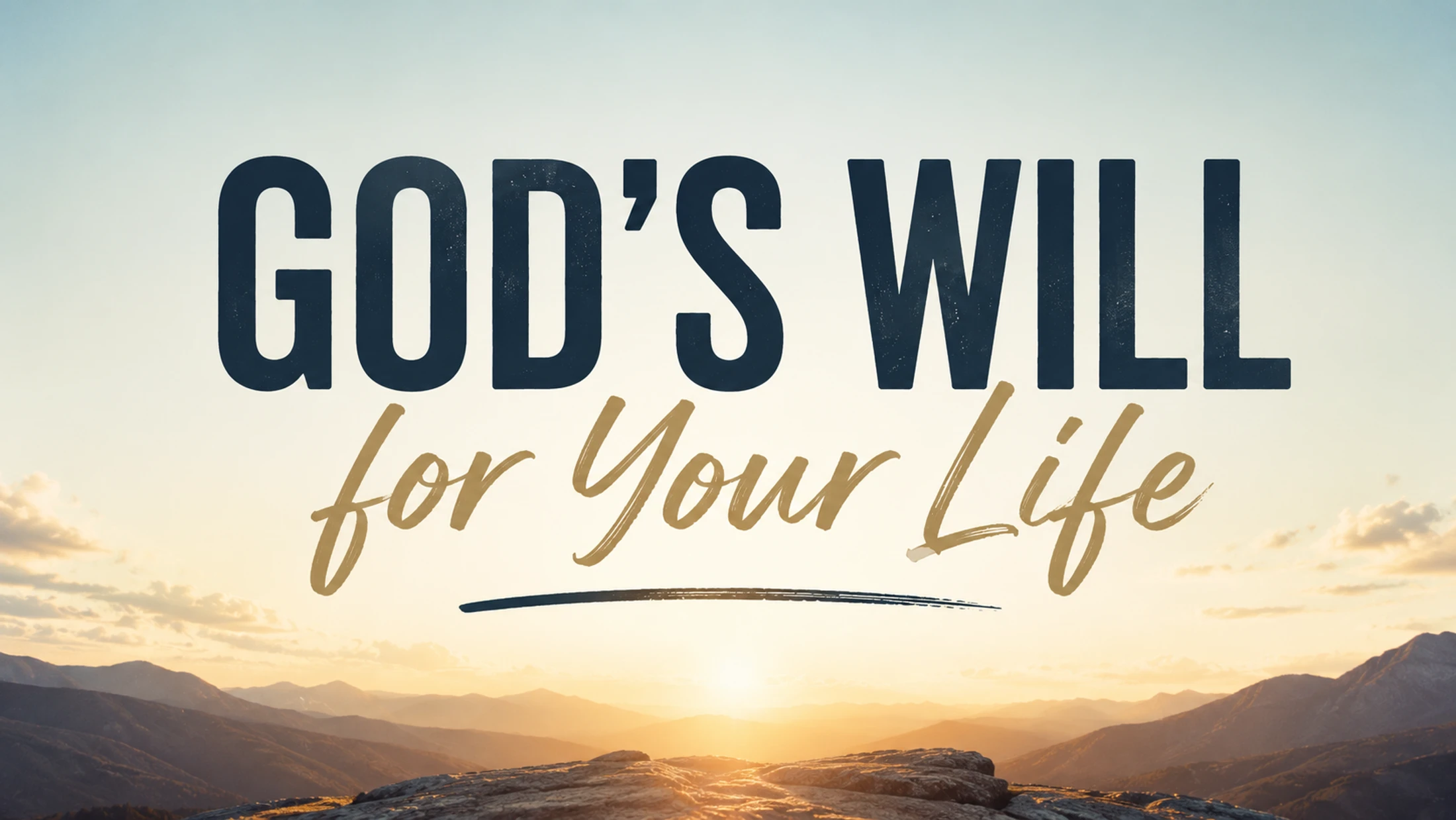 God's Will For Your Life | Holiness