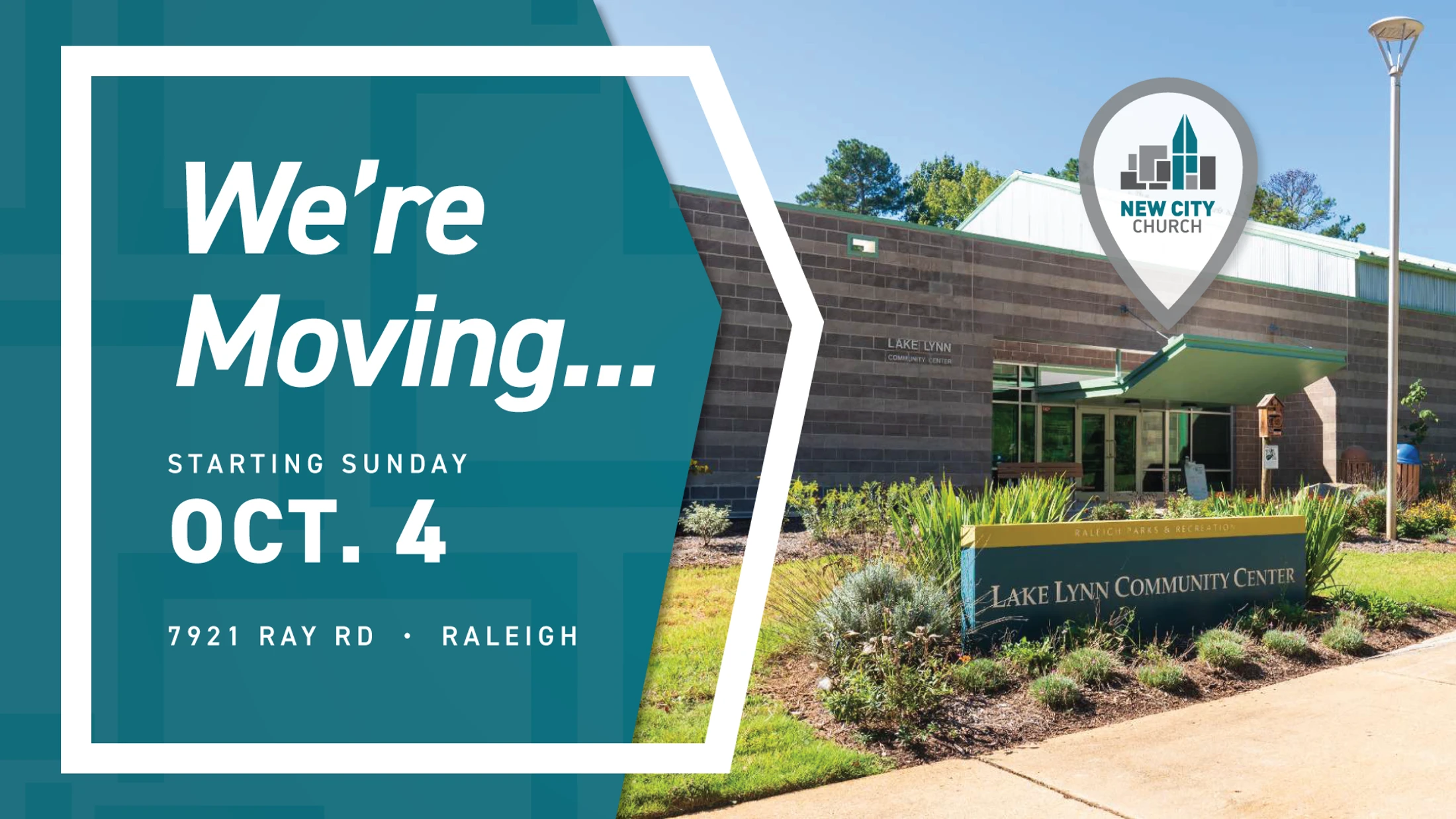 We're Moving!