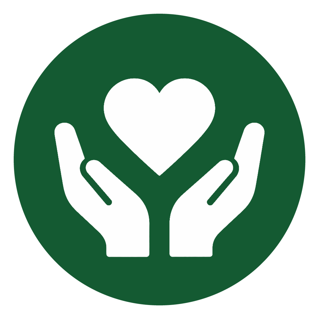 Use your gifts. Image of hands lifting heart.