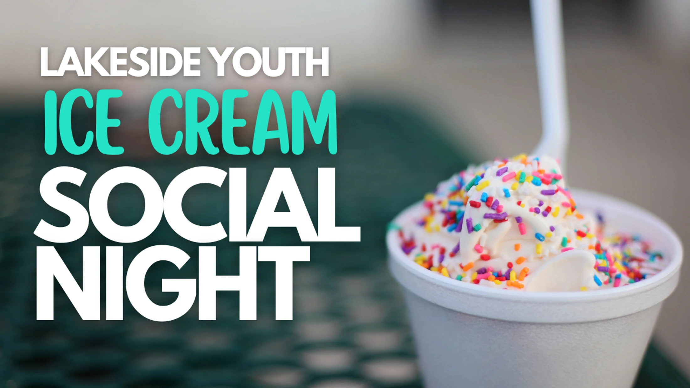 Youth Social Night (Ice Cream)