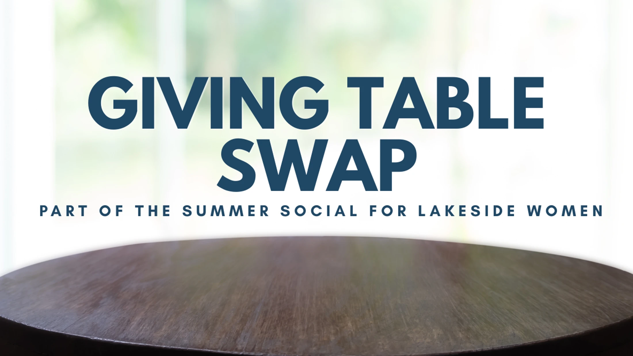 Giving Table Swap