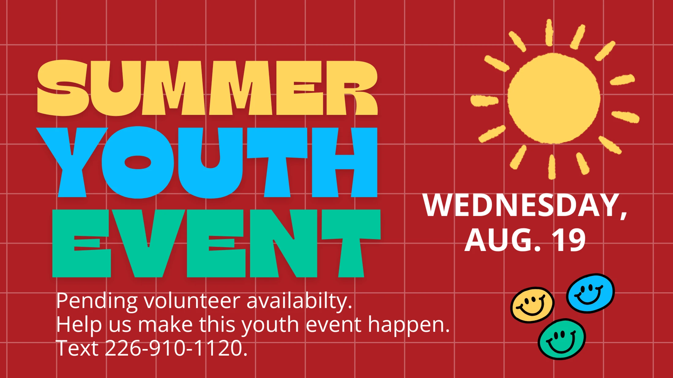 Summer Youth Event
