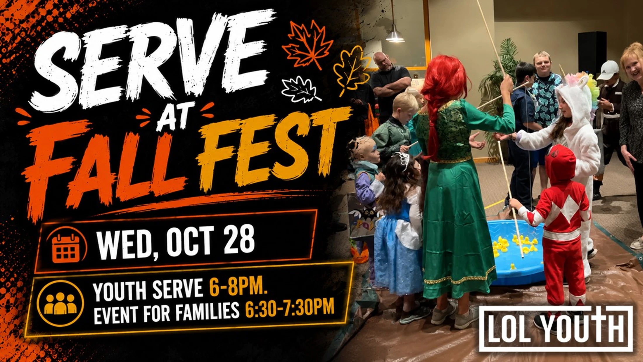 Serve at Fall Fest!