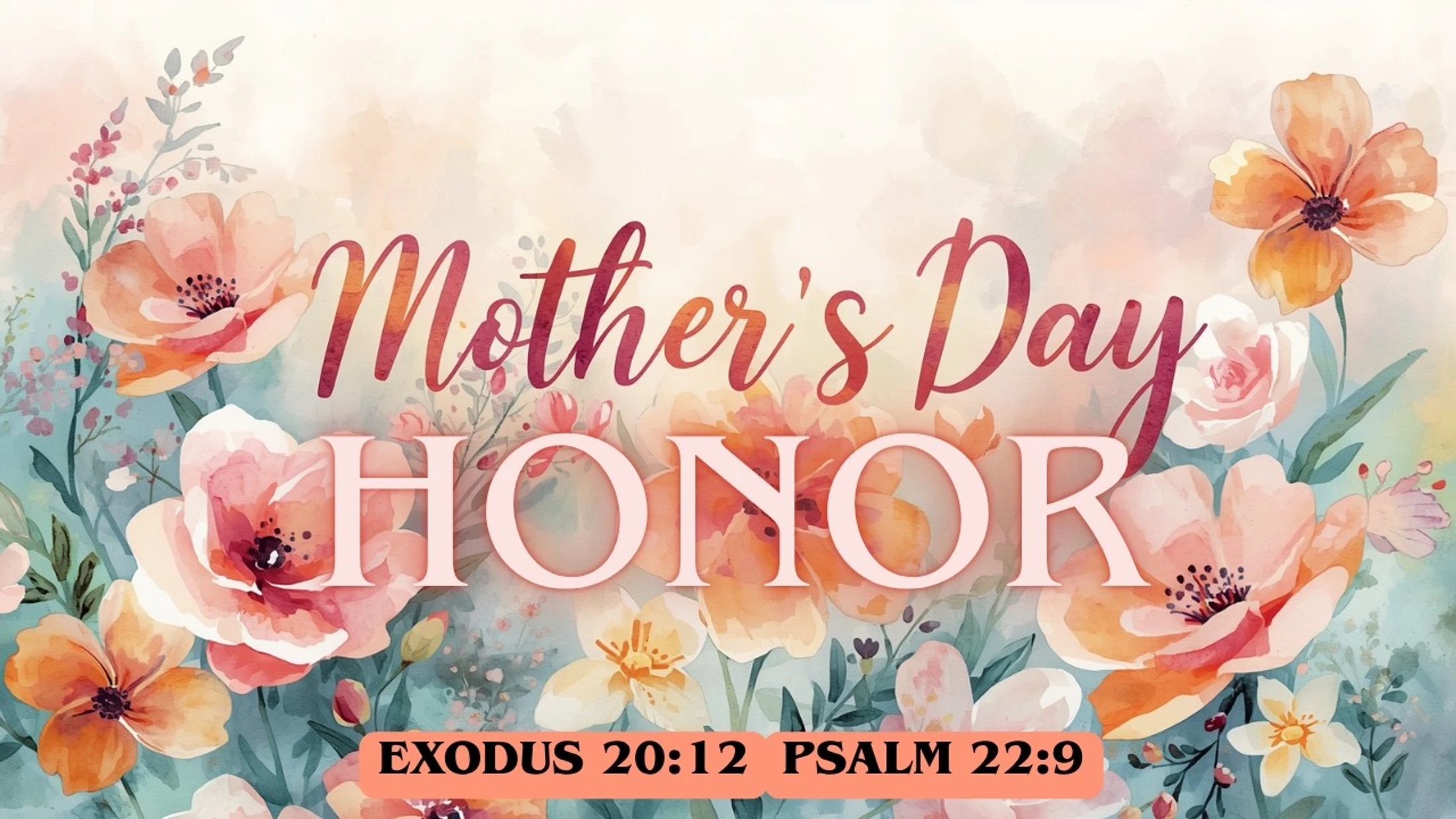 Mother's Day Honor