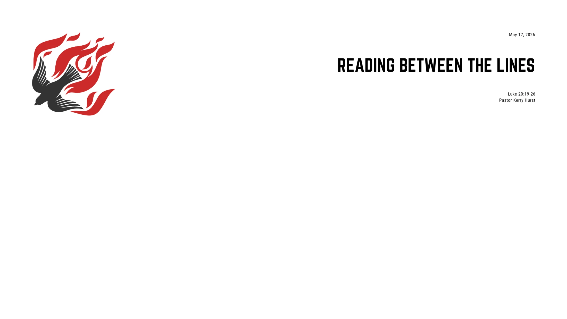 Reading Between The Lines