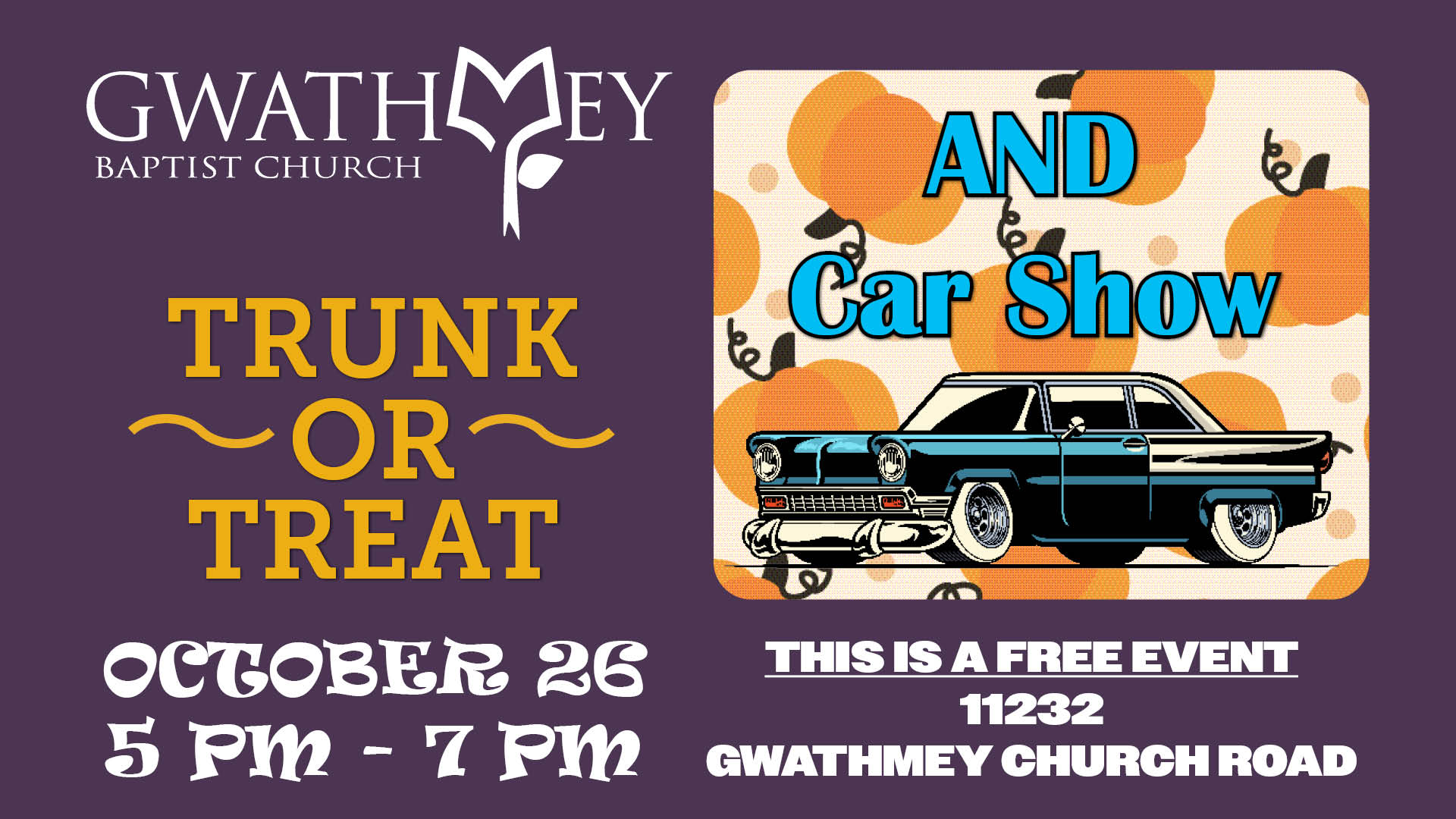 GBC Trunk of Treat