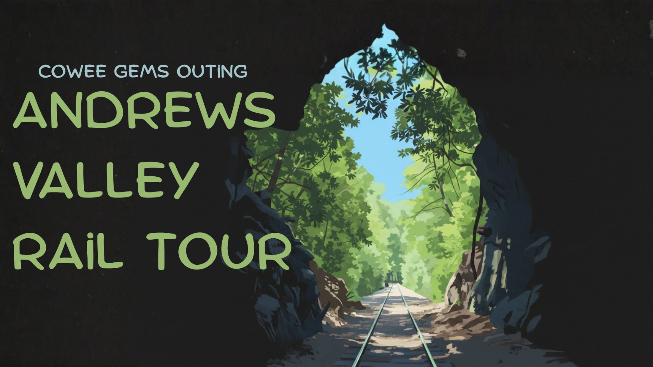 Cowee GEMs Andrews Valley Rail Tour
