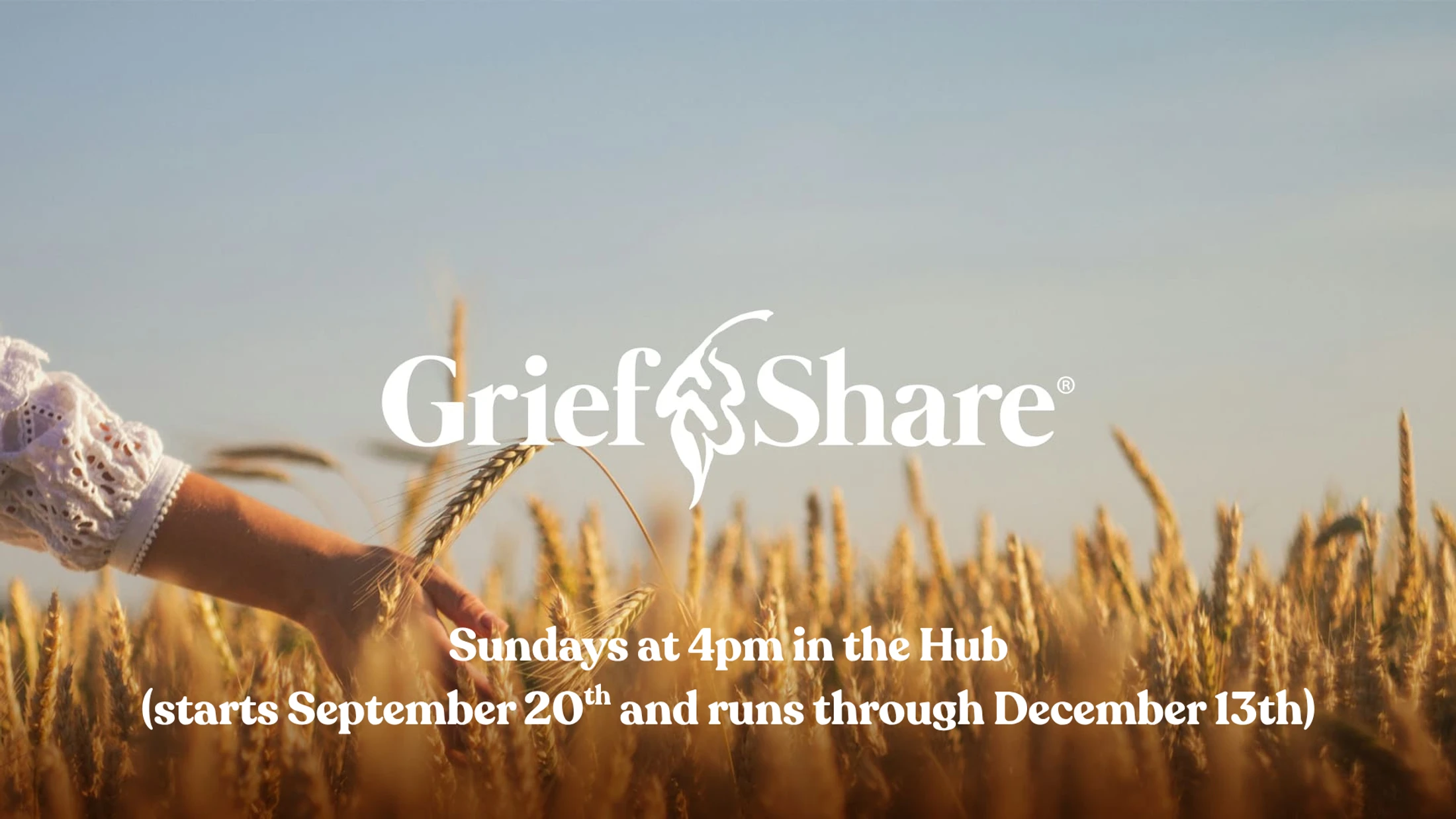 GriefShare: hope and help after the loss of a loved one