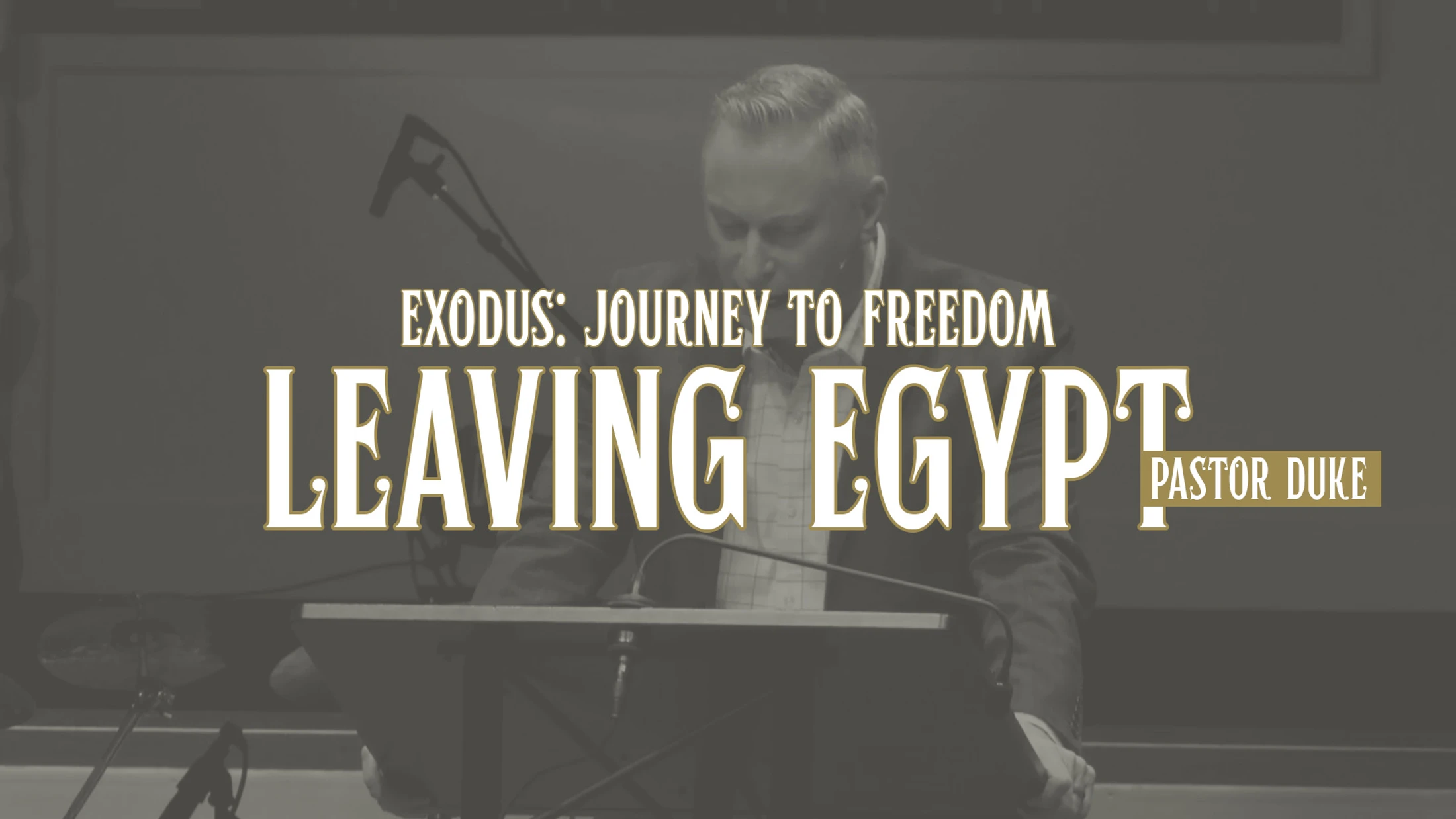 Leaving Egypt