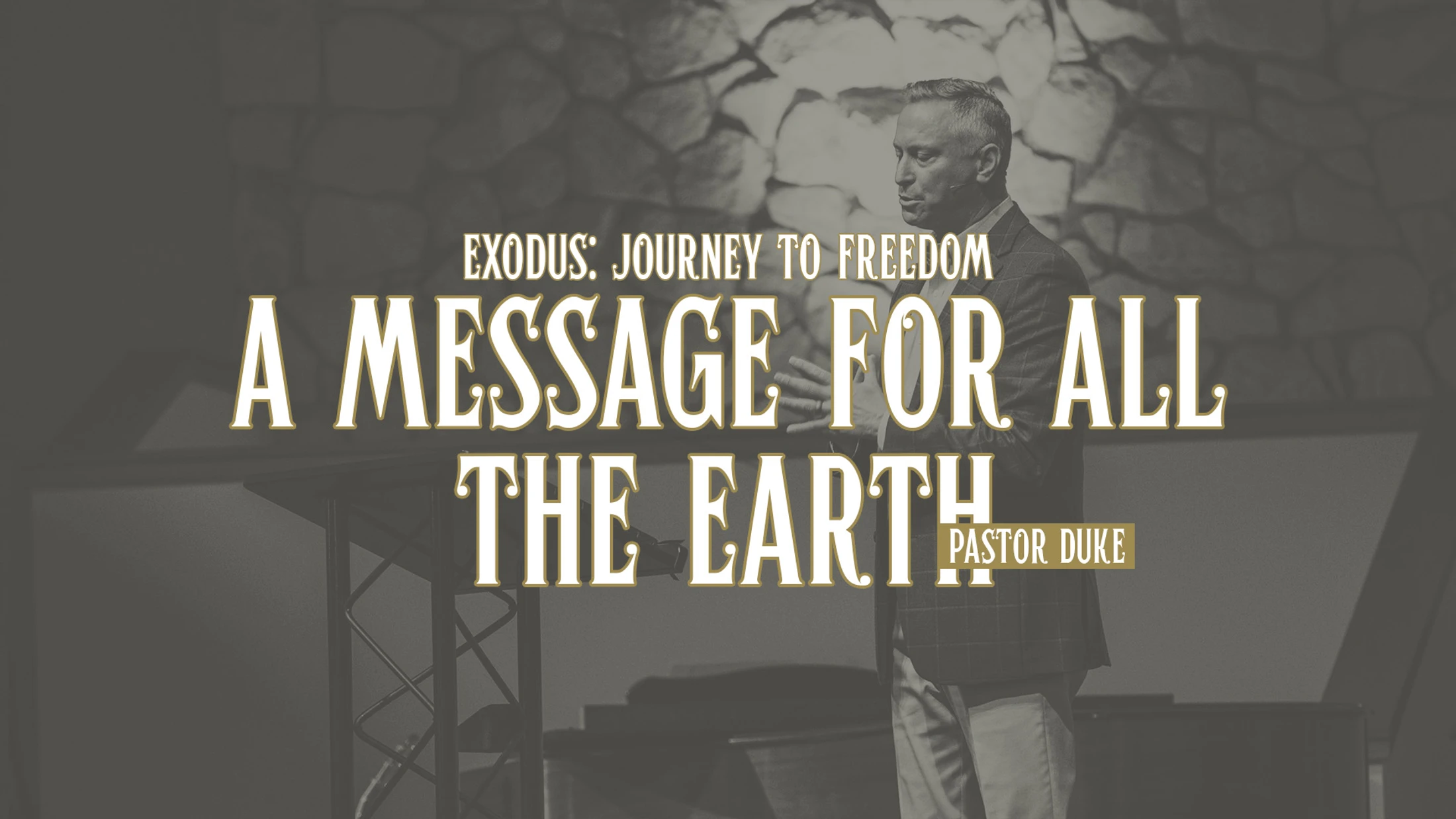 A Message for All the Earth