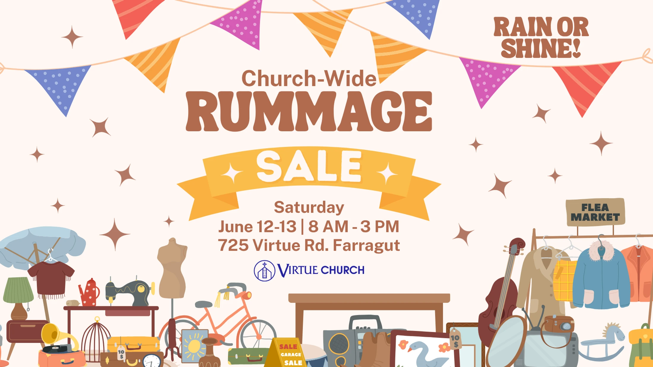 Church-Wide Rummage Sale!