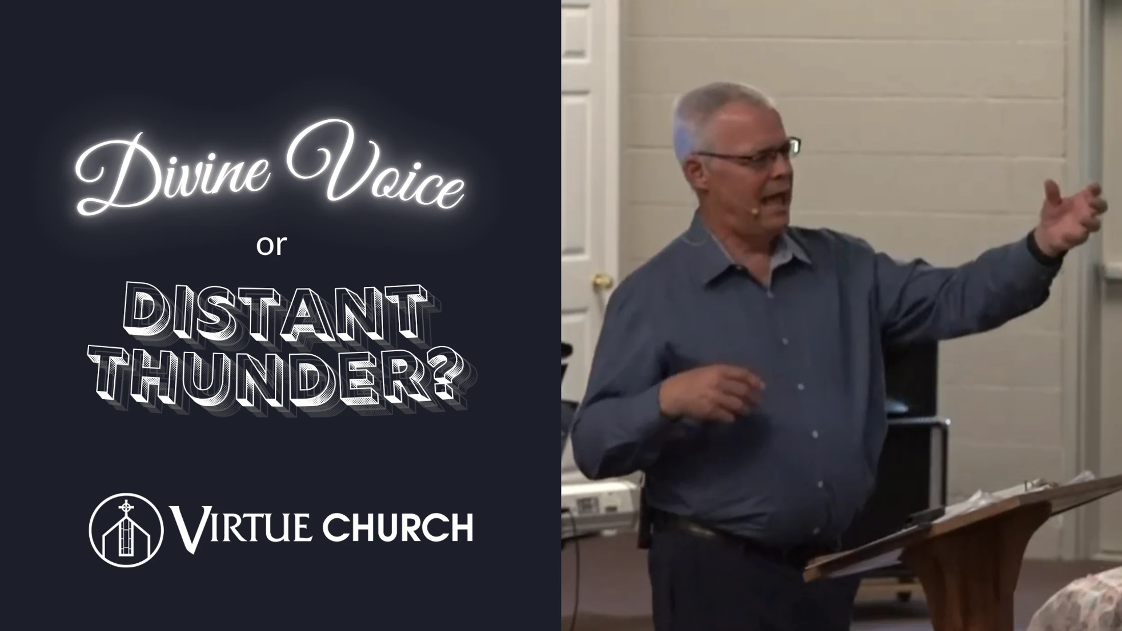 Divine Voice or DISTANT THUNDER?