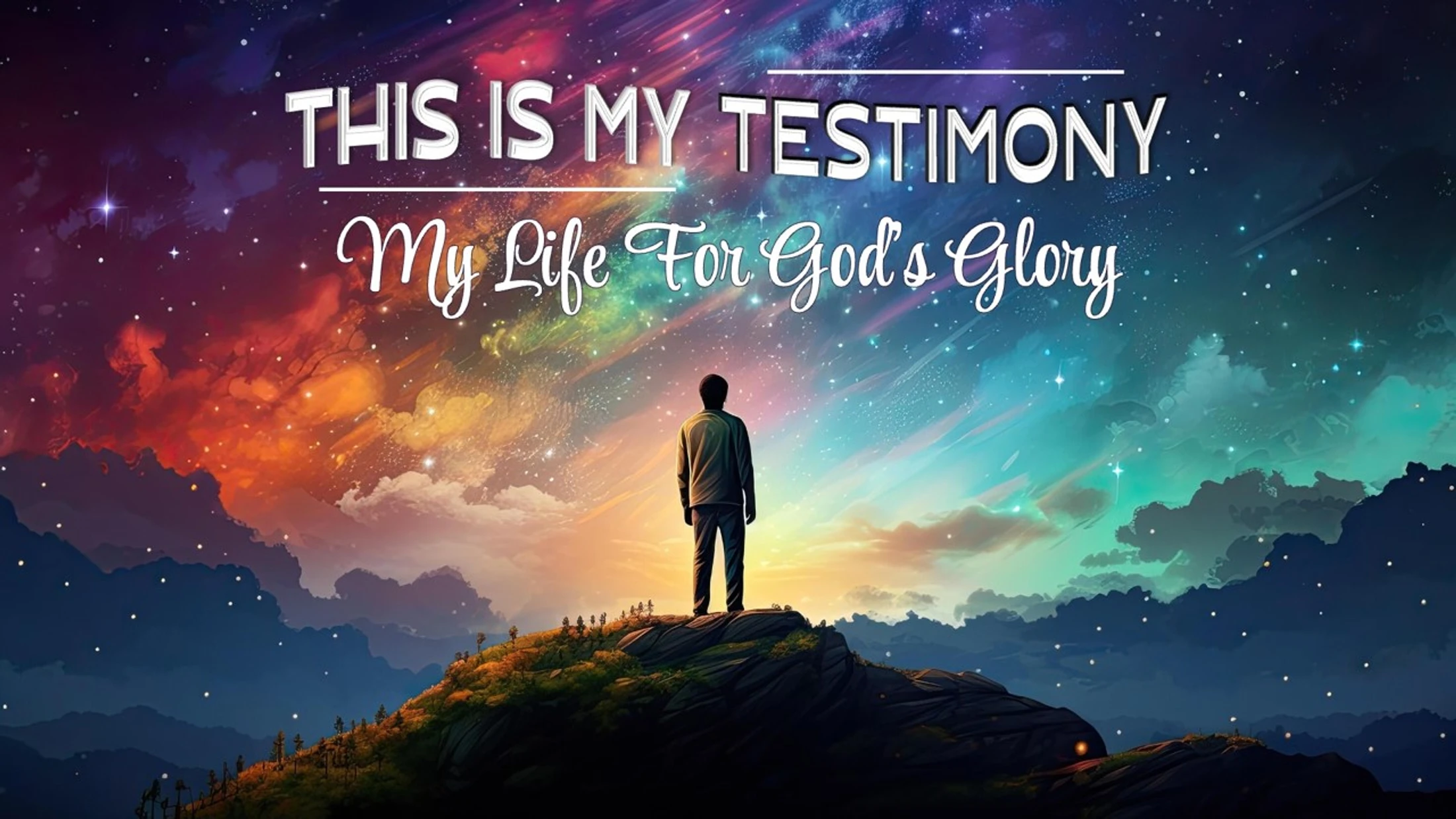 My Life For God's Glory